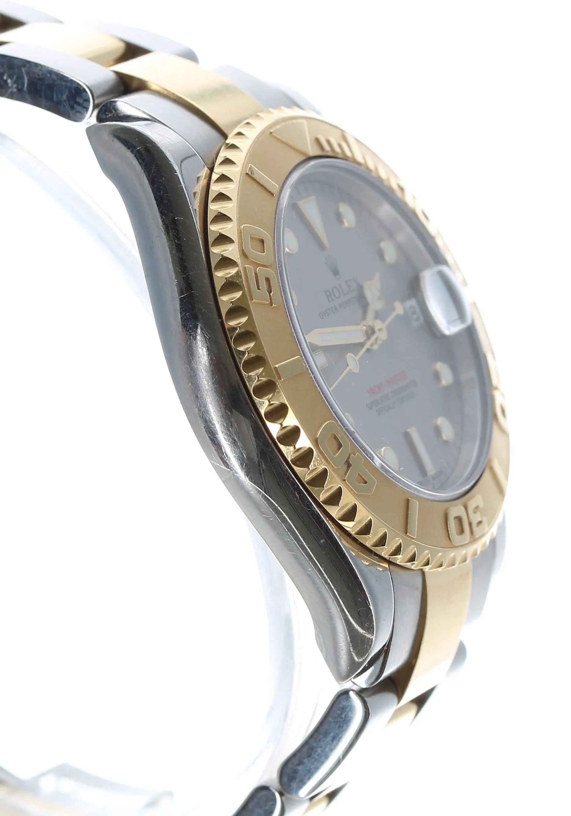 Rolex Yacht-Master 168623 37mm Yellow gold and Stainless steel Gray 3