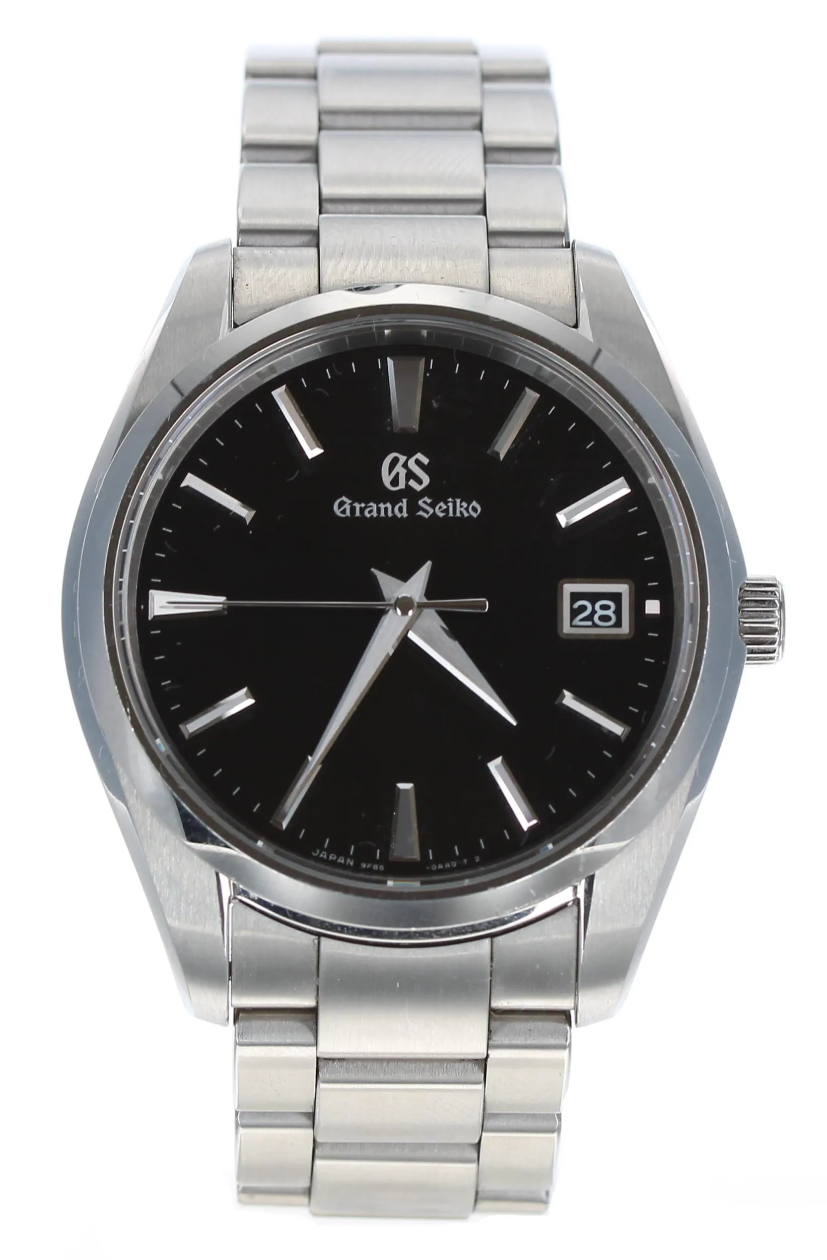 Seiko Grand Seiko 9F85-0AC0 39mm Stainless steel Black