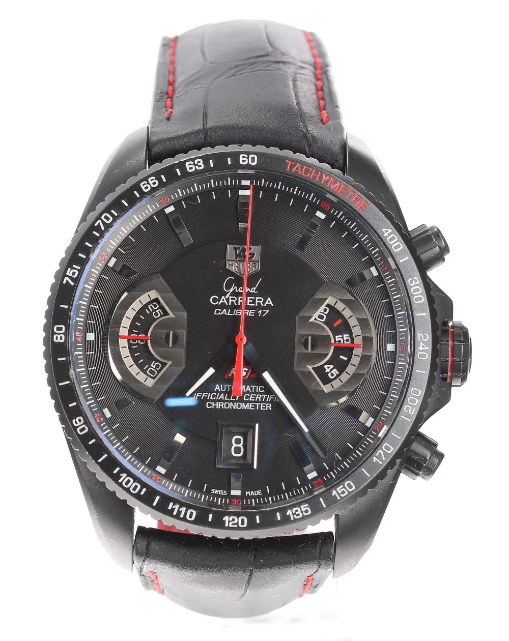 TAG Heuer Grand Carrera CAV518B 46mm Titanium Black