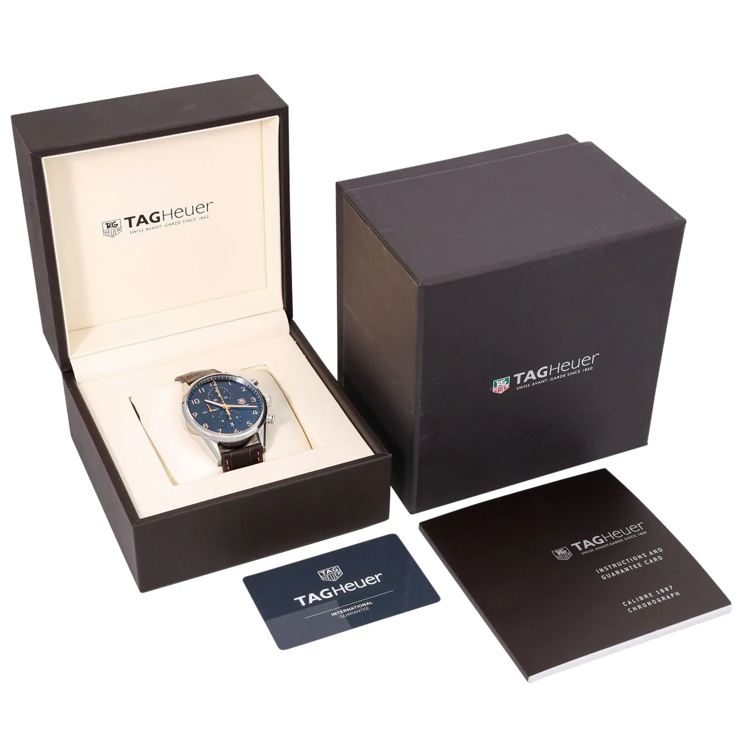 TAG Heuer Carrera CAR2014-4 43mm Stainless steel Blue 8