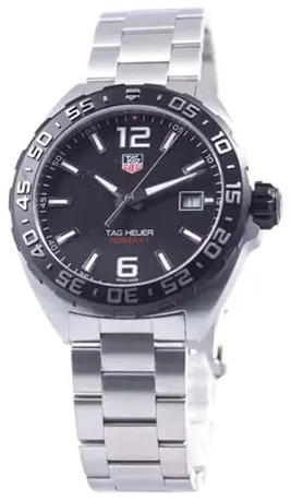 TAG Heuer Formula 1 Quartz WAZ1110.BA0875 41mm Stainless steel Black