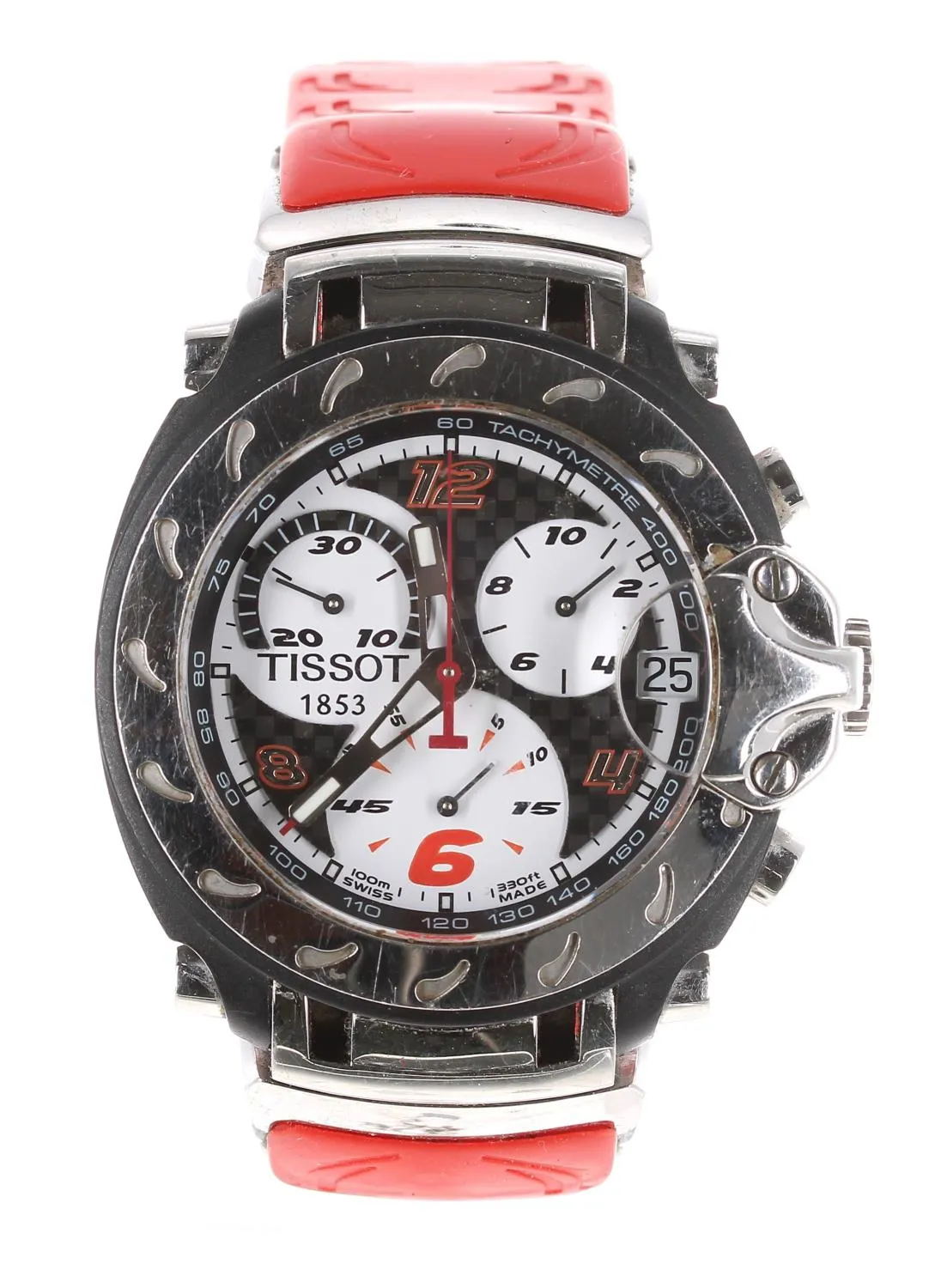 Tissot T-Race 43mm Stainless steel White