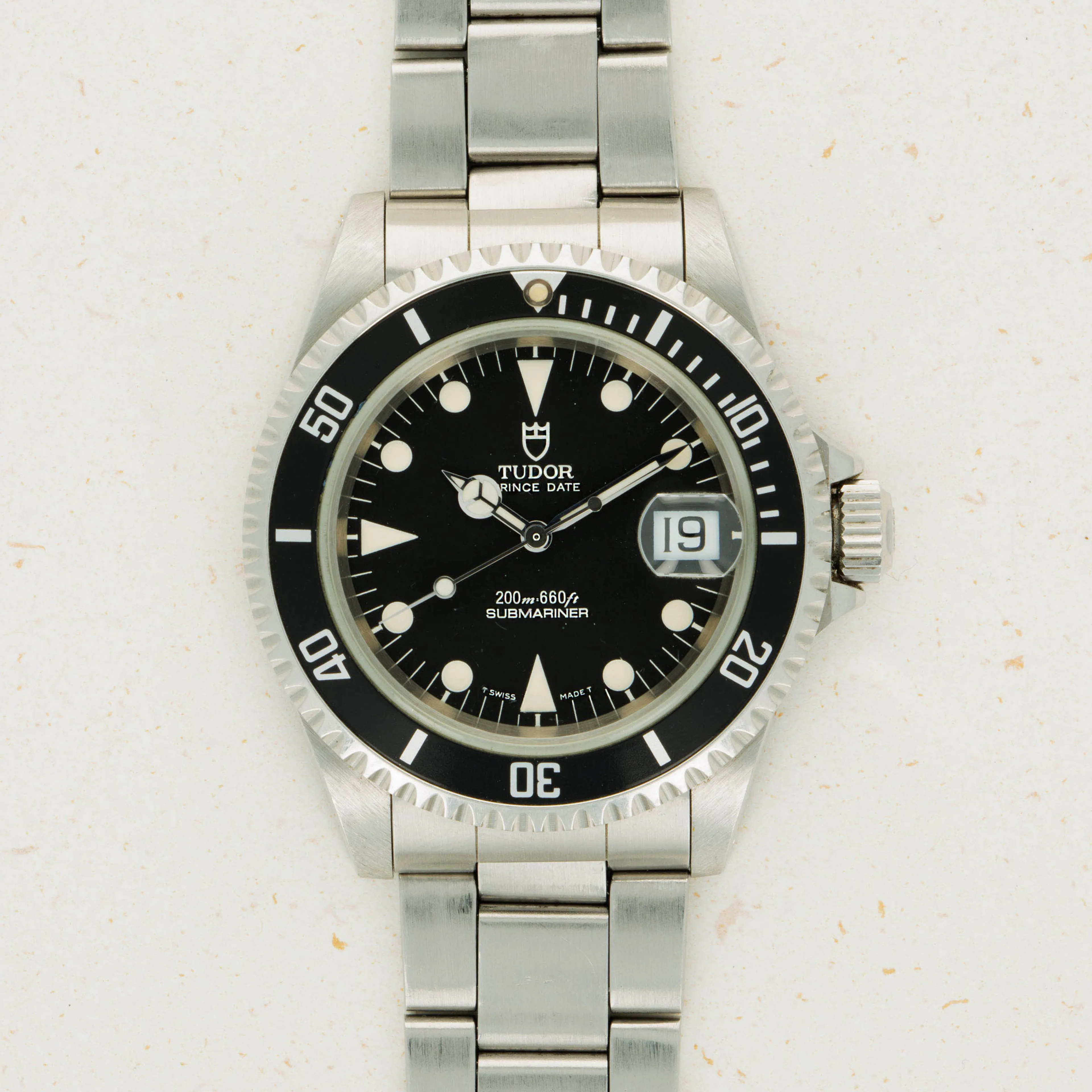 Tudor Submariner 79190 39mm Stainless steel Black