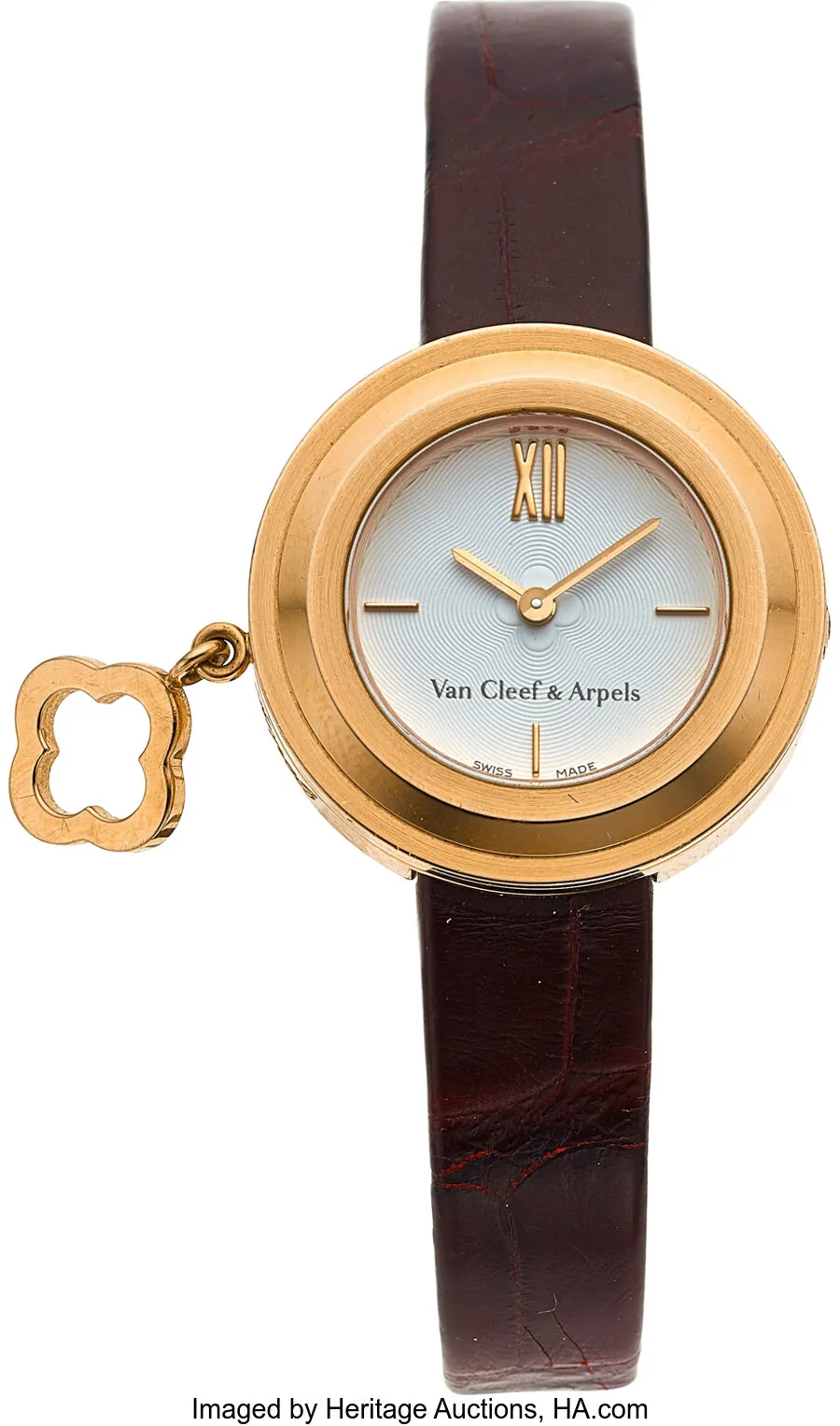 Van Cleef & Arpels Charms 25mm Rose gold White