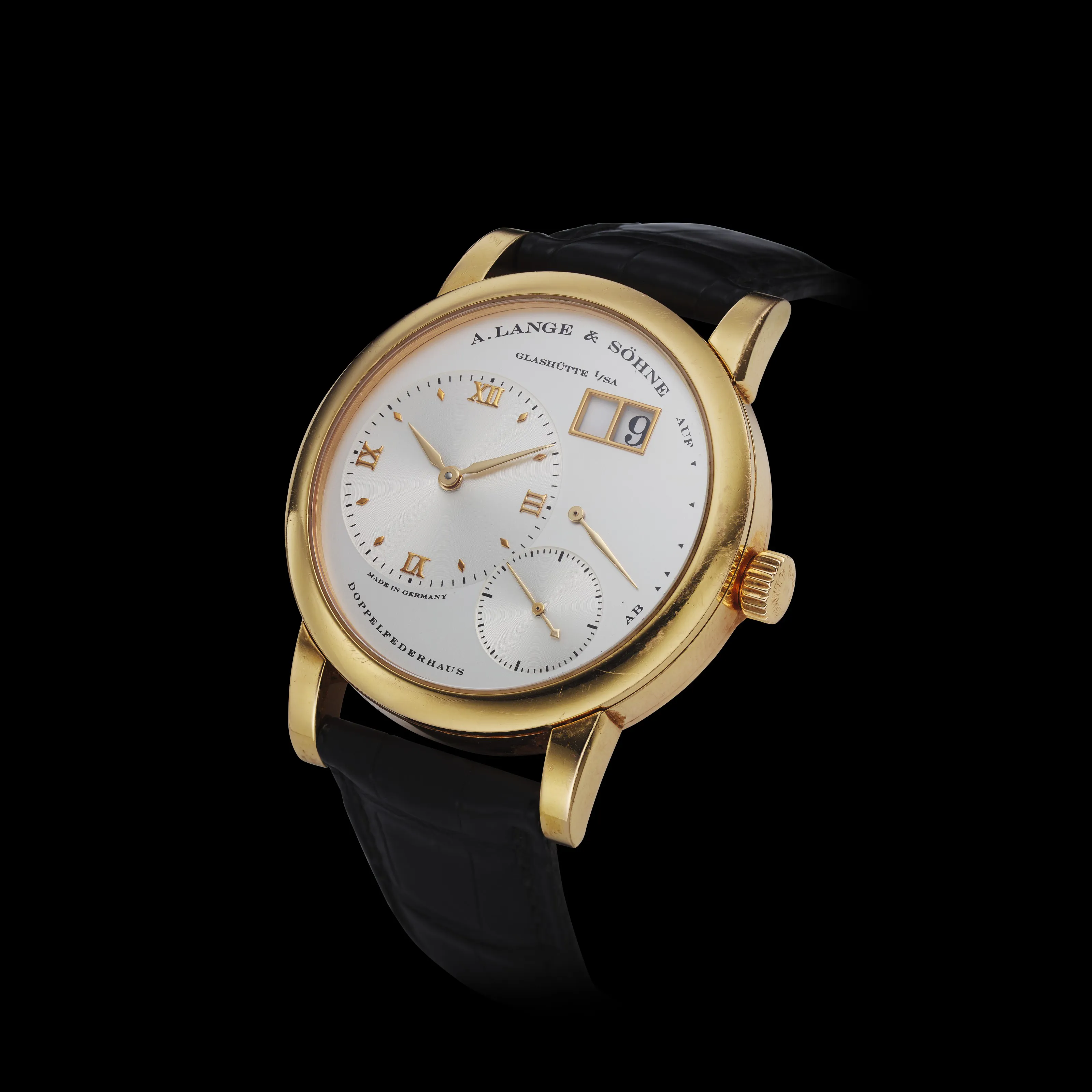 A. Lange & Söhne Lange 1 101.021 38.5mm Yellow gold Silver