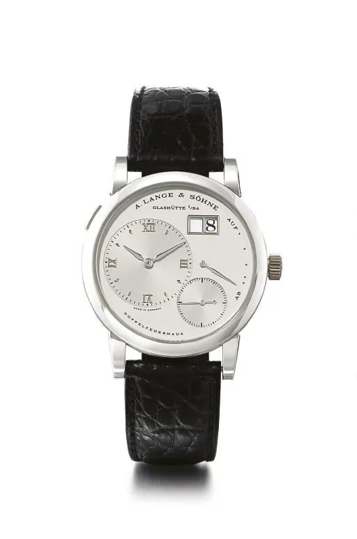 A. Lange & Söhne Lange 1 101.025 38mm Platinum Silver