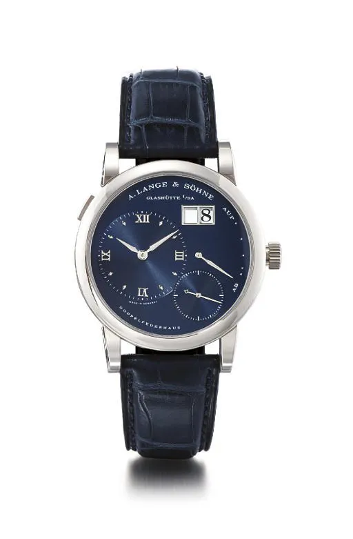 A. Lange & Söhne Lange 1 101.025 38mm Platinum Silver