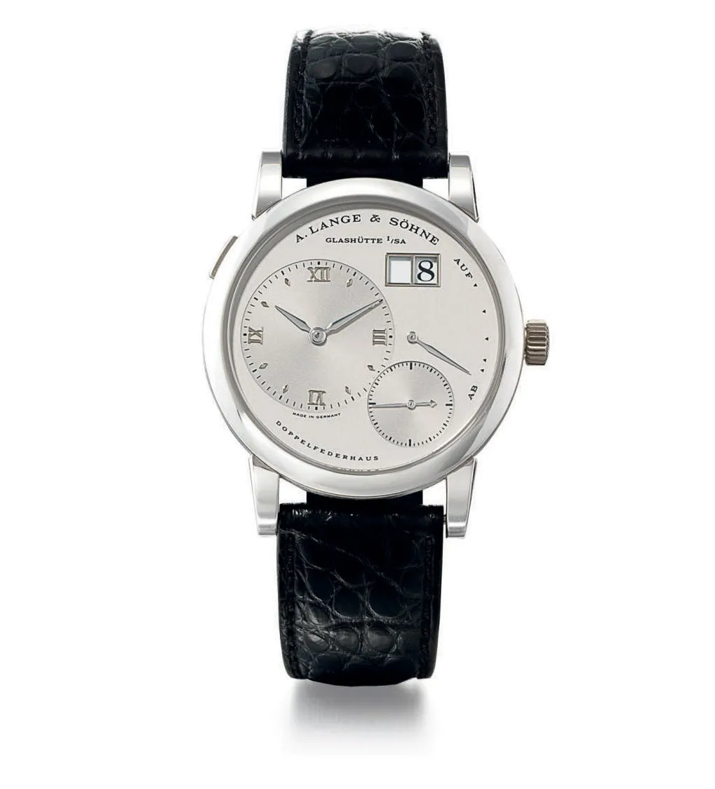 A. Lange & Söhne Lange 1 101.025 38mm Platinum Silver