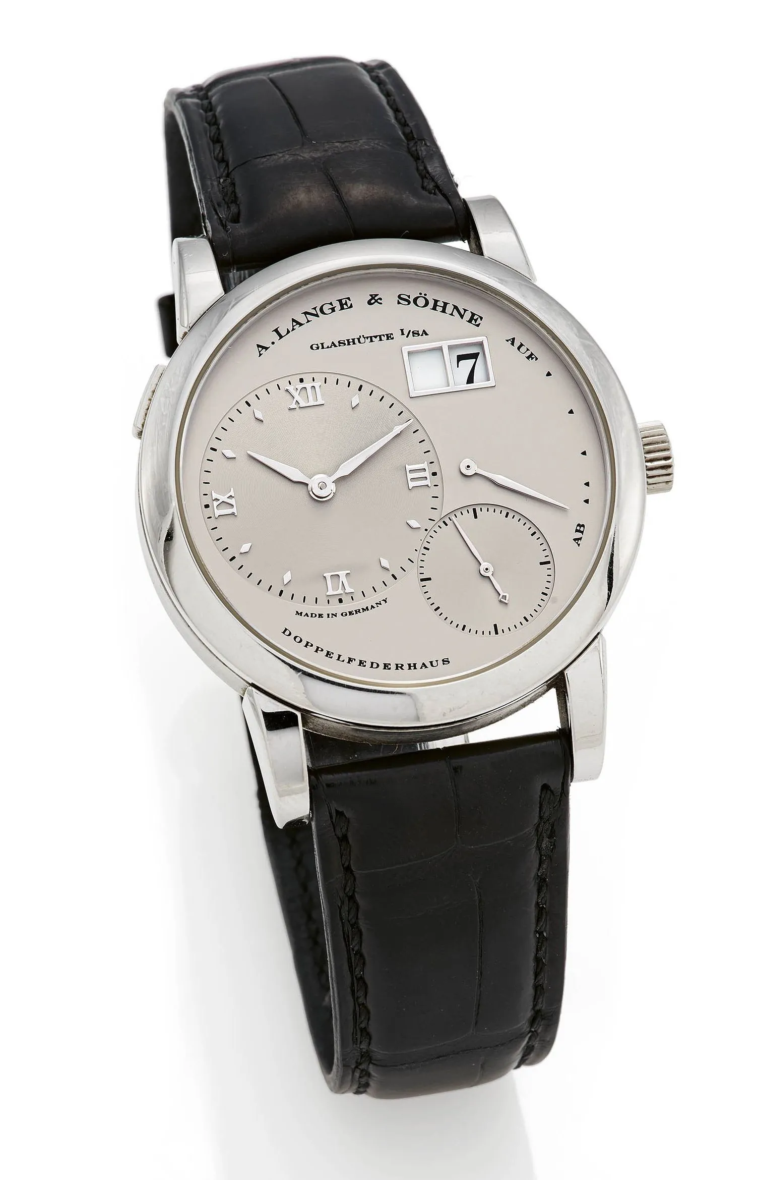 A. Lange & Söhne Lange 1 101.025 38mm Platinum Silver