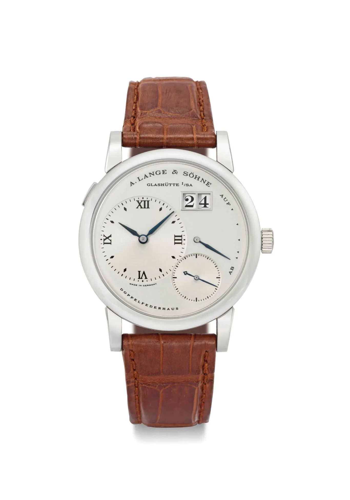 A. Lange & Söhne Lange 1 101.026 38.5mm Stainless steel White