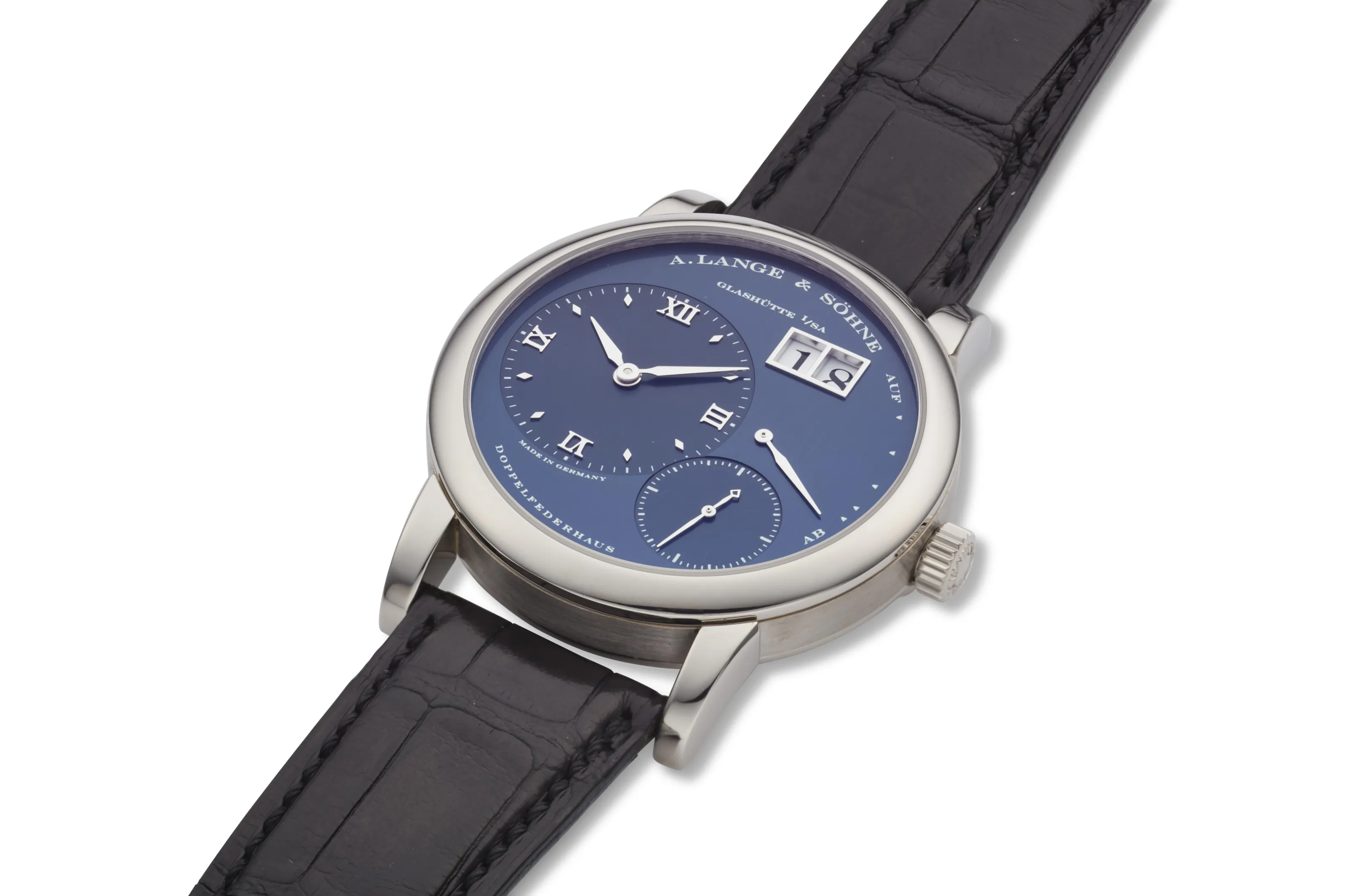 A. Lange & Söhne Lange 1 101.027 38.5mm White gold Blue 1