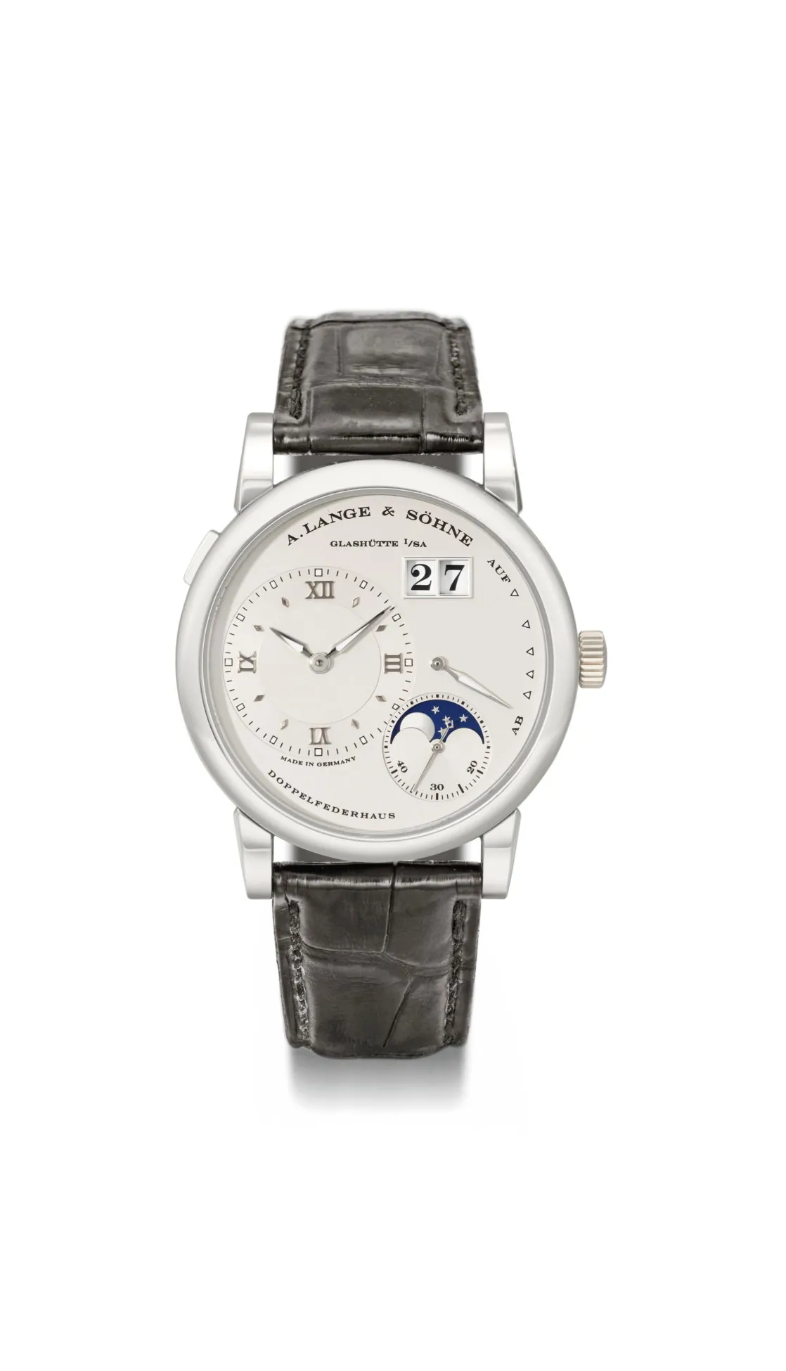 A. Lange & Söhne Lange 1 109.025 38.5mm Platinum Silver