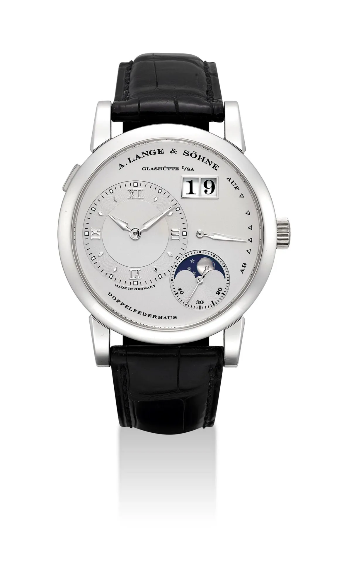 A. Lange & Söhne Lange 1 109.025 38.5mm Platinum Silver