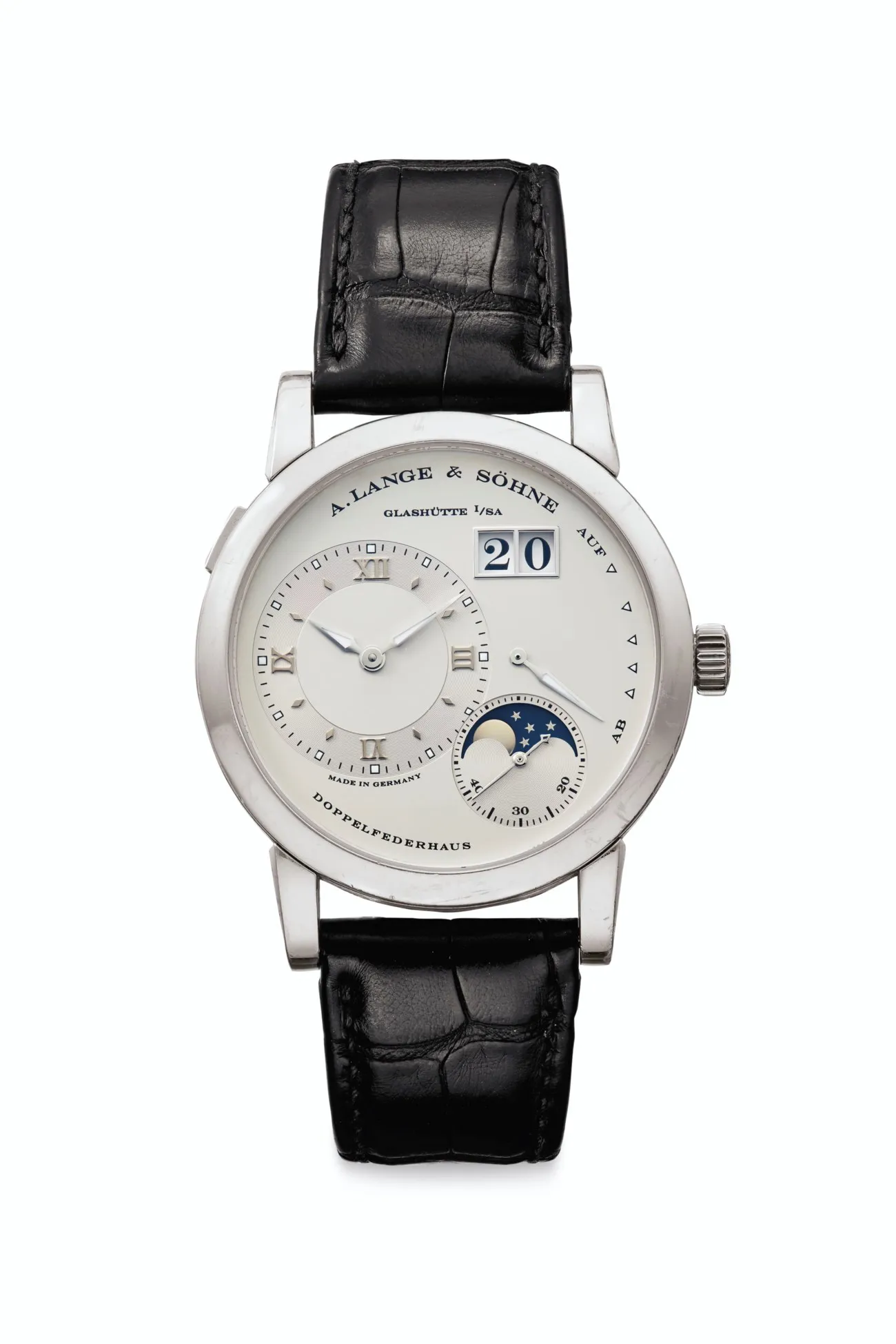 A. Lange & Söhne Lange 1 109.025 38.5mm Platinum Silver