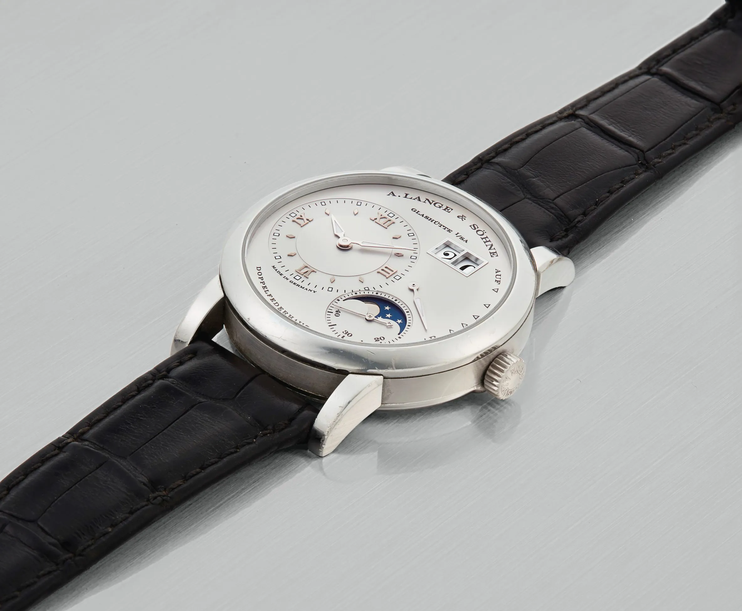 A. Lange & Söhne Lange 1 109.025 38.5mm Platinum Silver 1