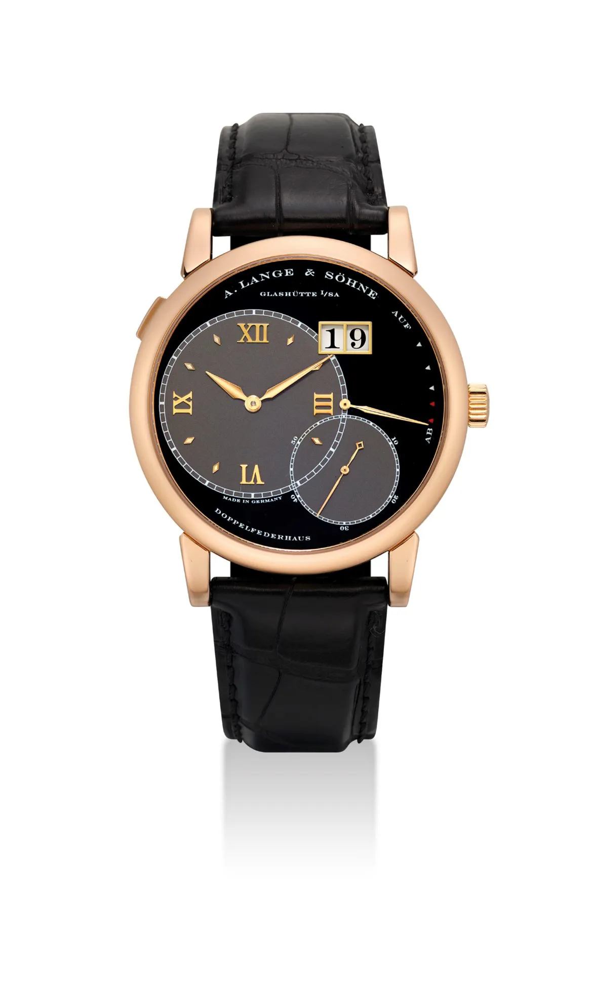 A. Lange & Söhne Grand Lange 1 115.031 50mm Rose gold Black