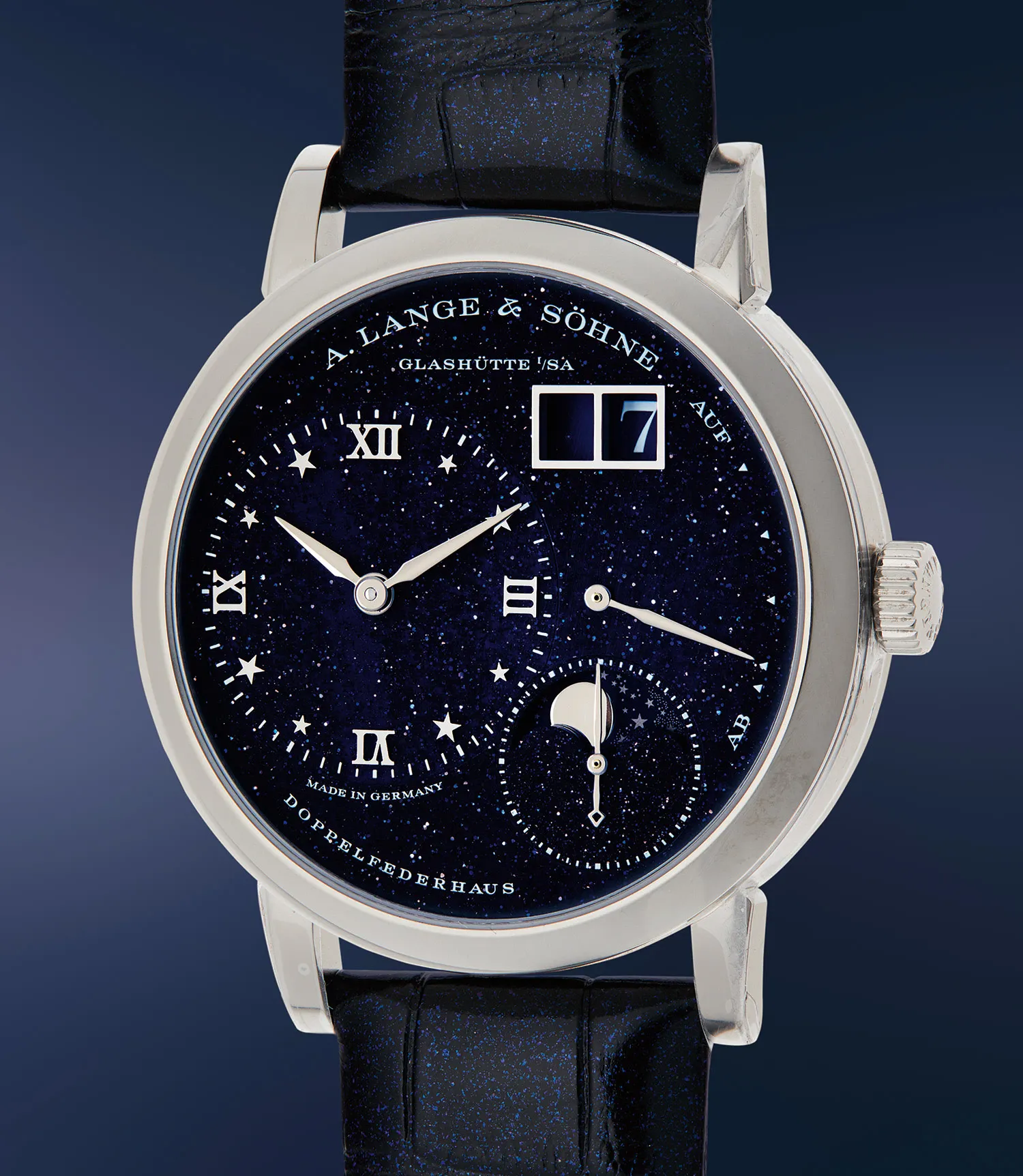 A. Lange & Söhne Lange 1 182.086 37mm White gold Blue