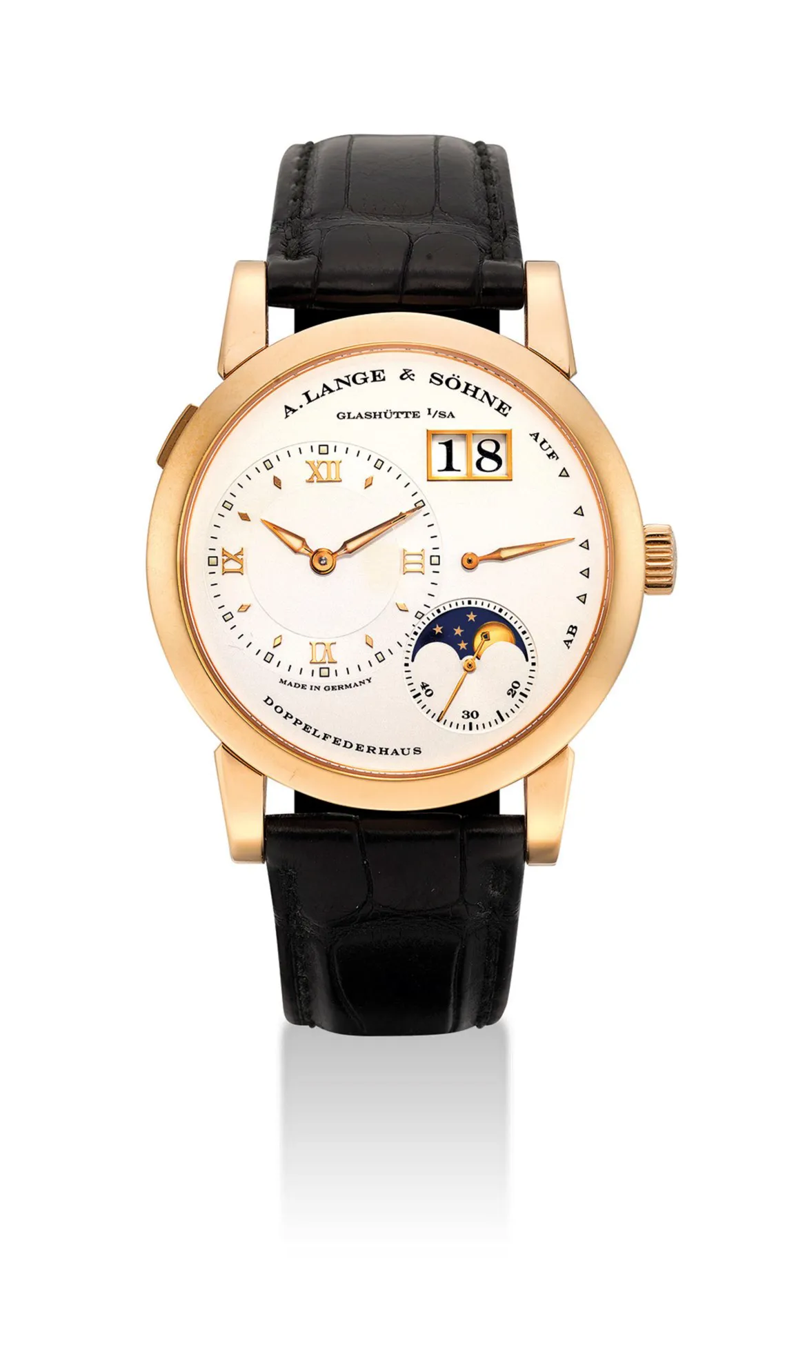 A. Lange & Söhne Lange 1 109.032 38.5mm Rose gold Silver