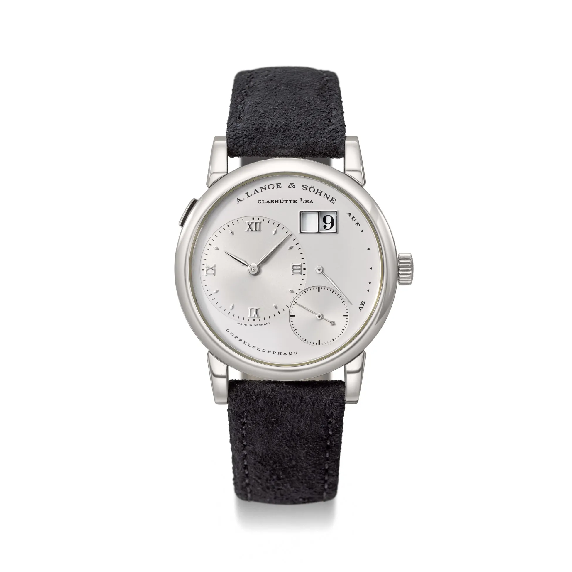 A. Lange & Söhne Lange 1 101.025 38.5mm Platinum Silver