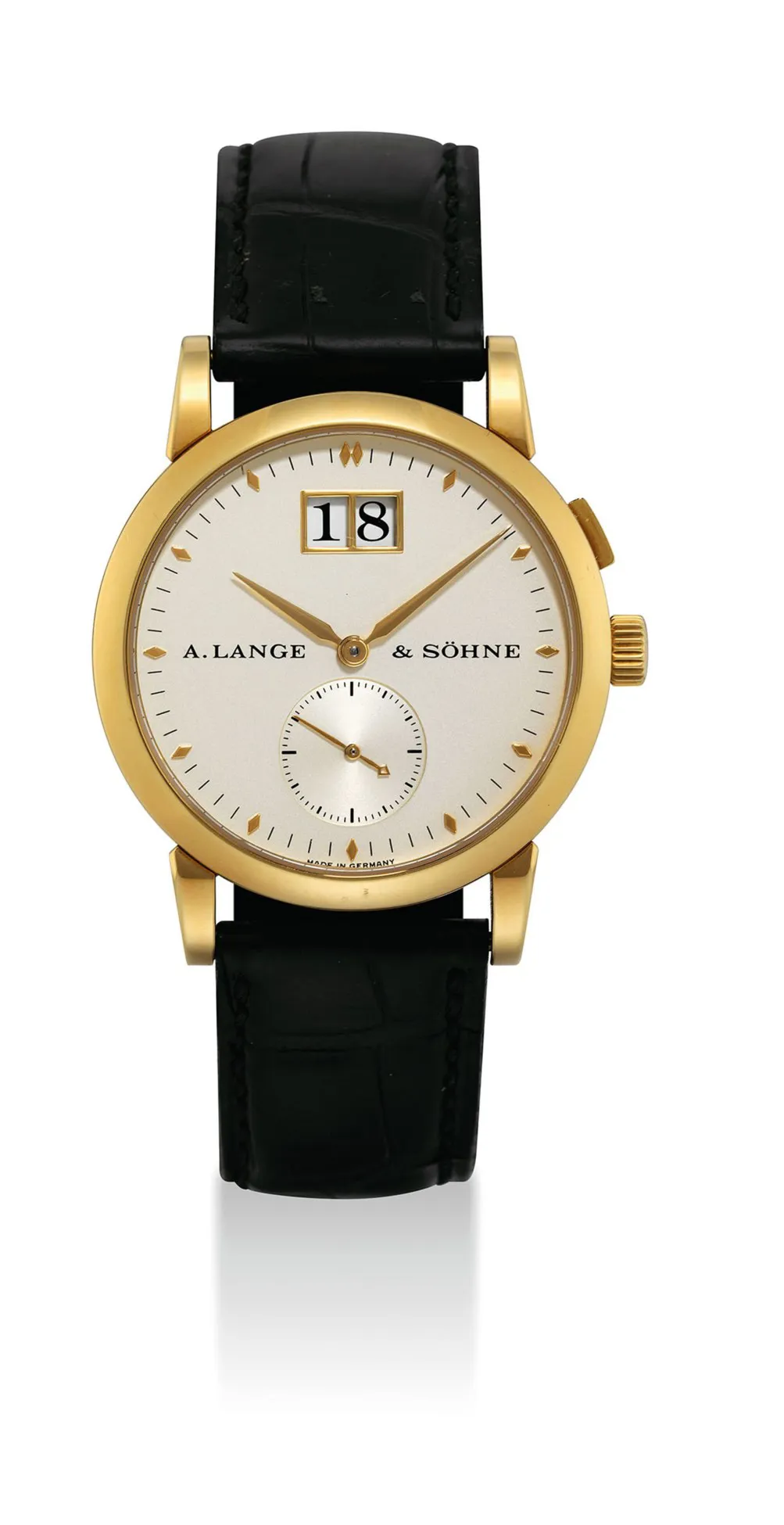 A. Lange & Söhne Langematik 105.021 34mm Yellow gold Silver