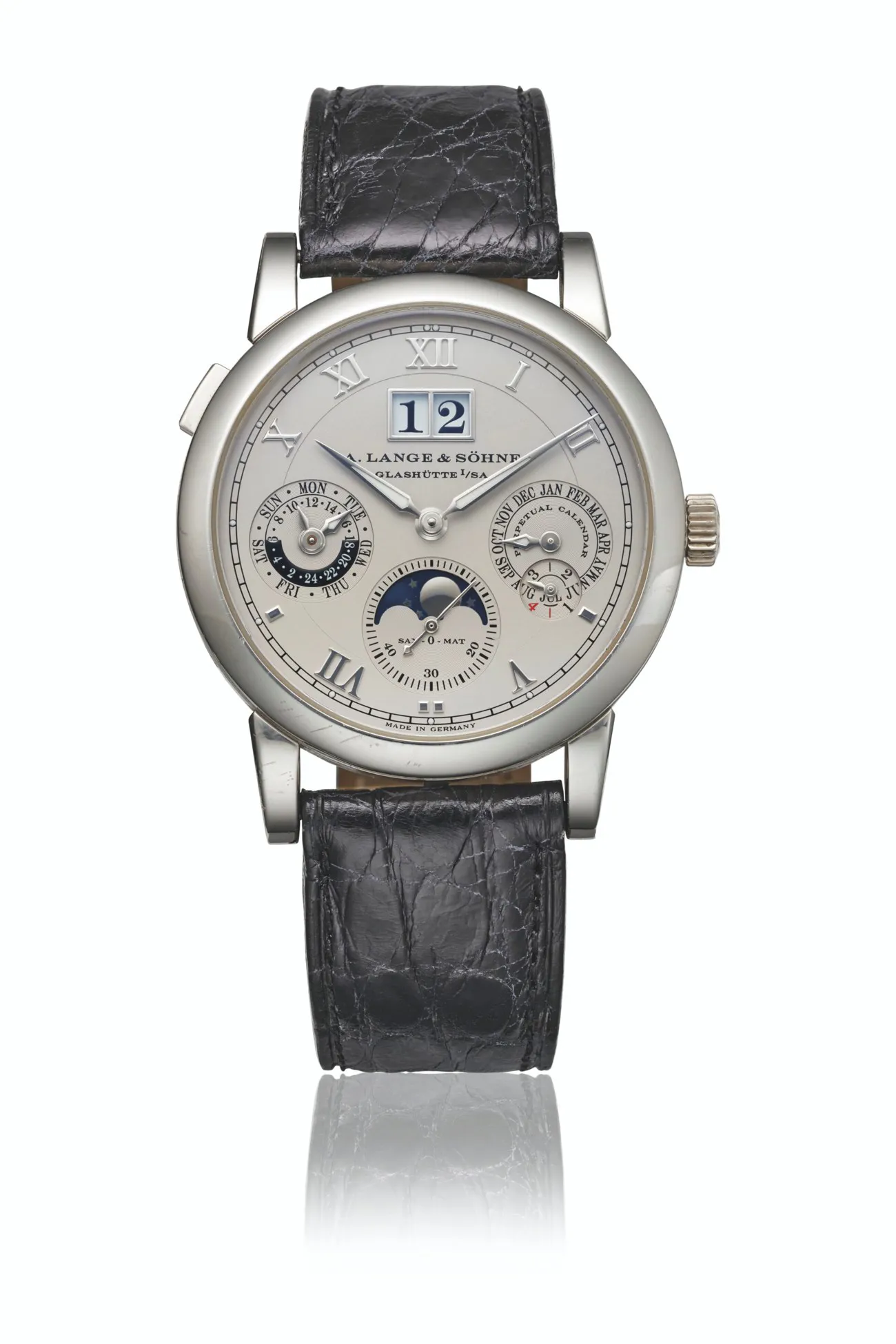 A. Lange & Söhne Langematik Perpetual 310.025E 38.5mm Platinum Silver