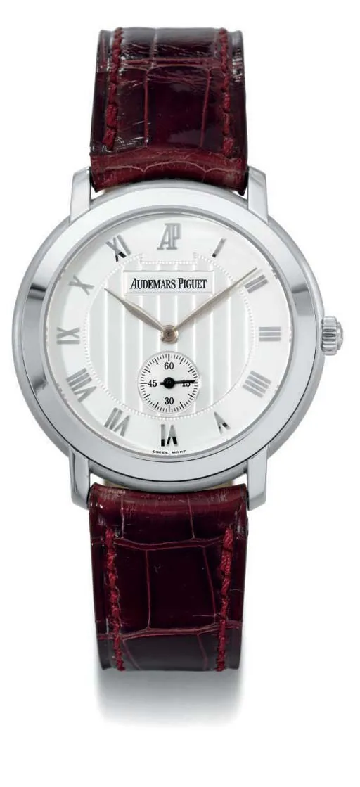 Audemars Piguet Jules Audemars 15056BC 36mm White gold Silvered sectored