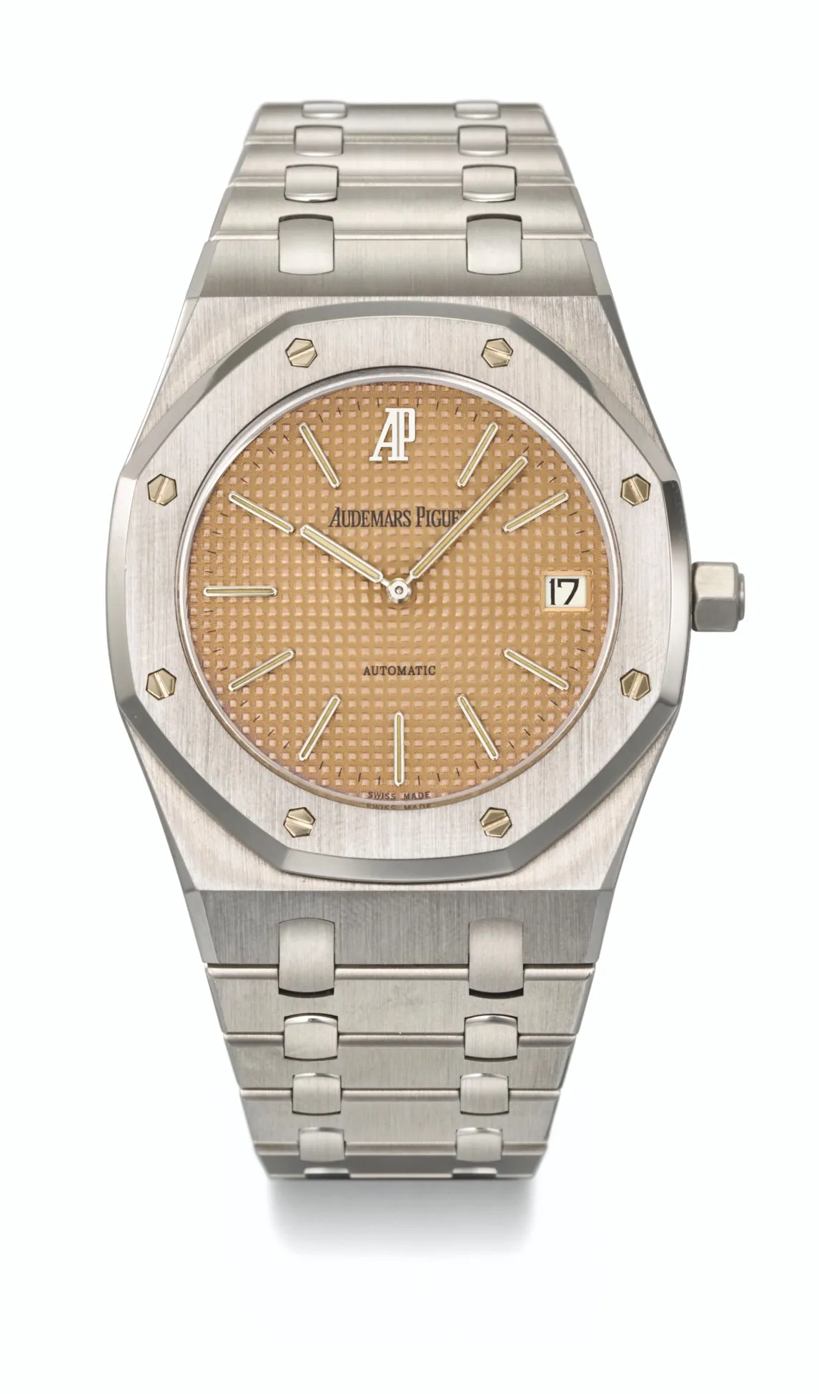 Audemars Piguet Royal Oak 14802ST 39mm Stainless steel Pink