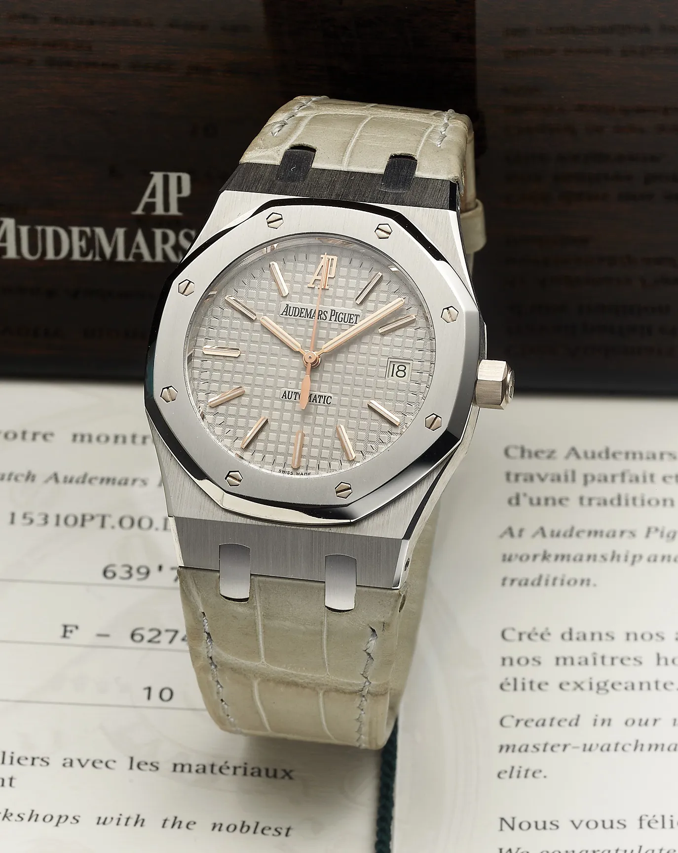 Audemars Piguet Royal Oak 15310 49mm Platinum Cream