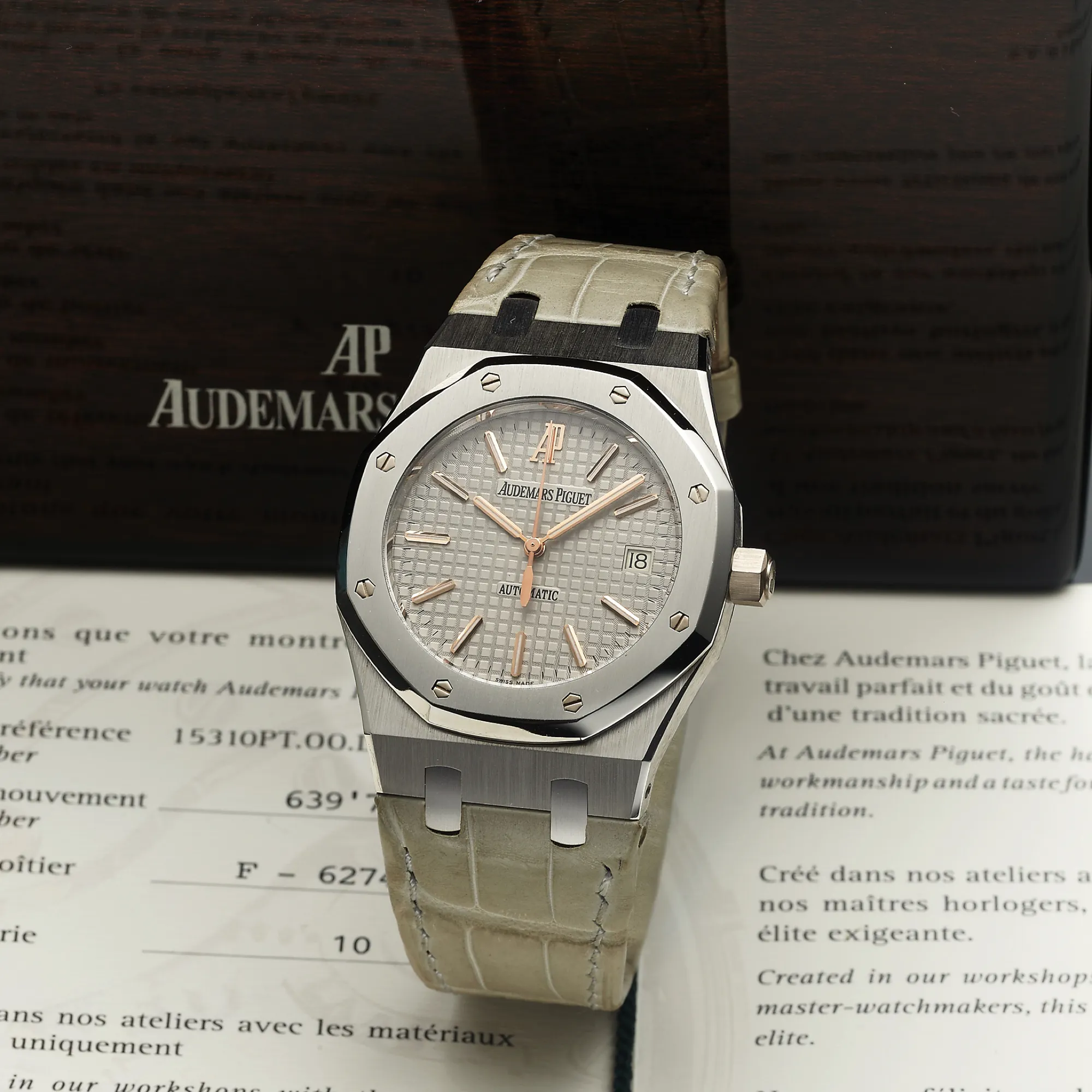 Audemars Piguet Royal Oak 15310 49mm Platinum Silver