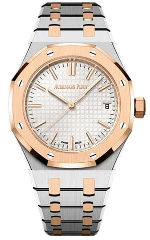 Audemars Piguet Royal Oak 15550SR.OO.1356SR.02 37mm Yellow gold and Stainless steel Silver