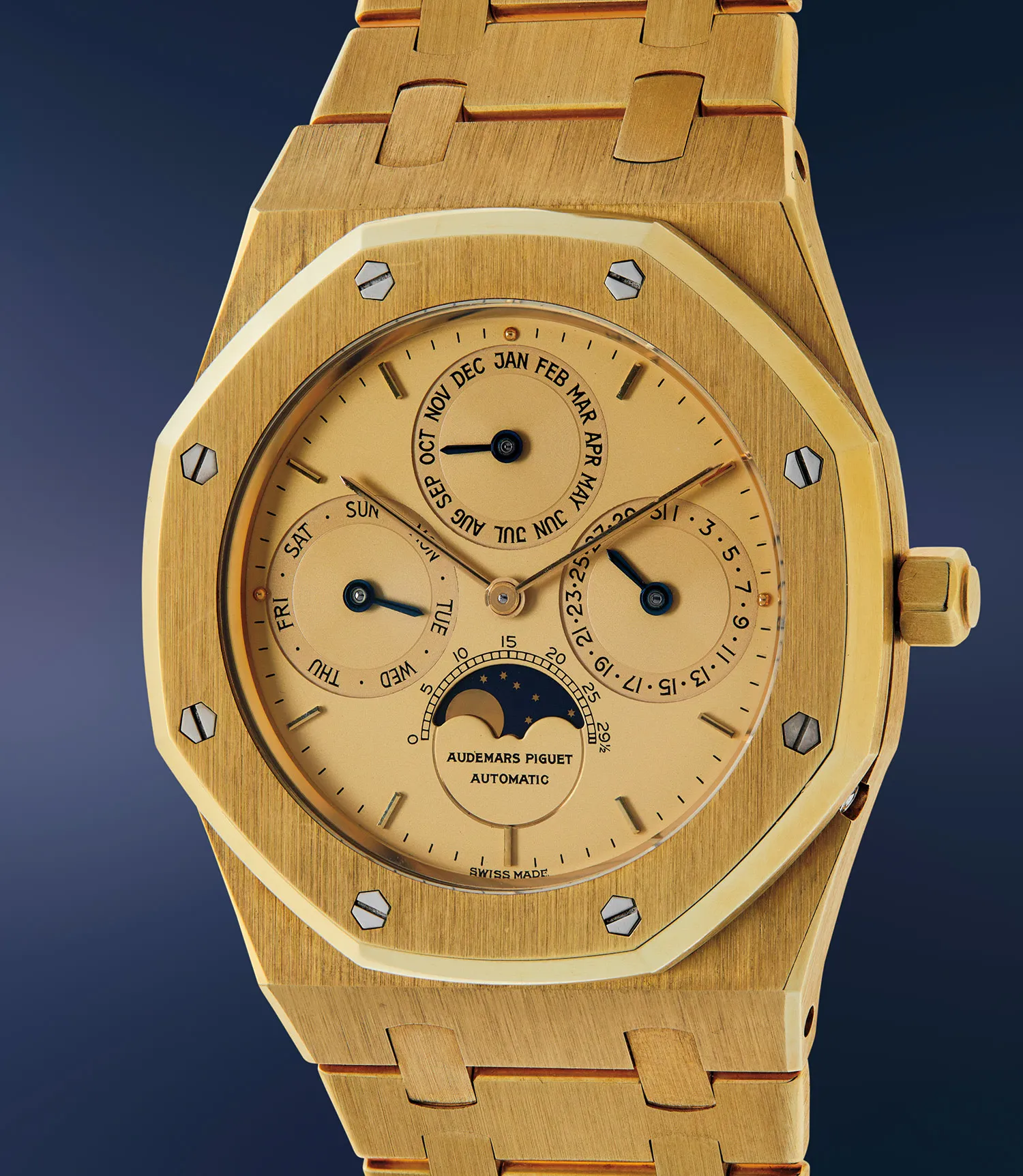 Audemars Piguet Royal Oak Perpetual Calendar 25554BA 39mm Yellow gold Champagne