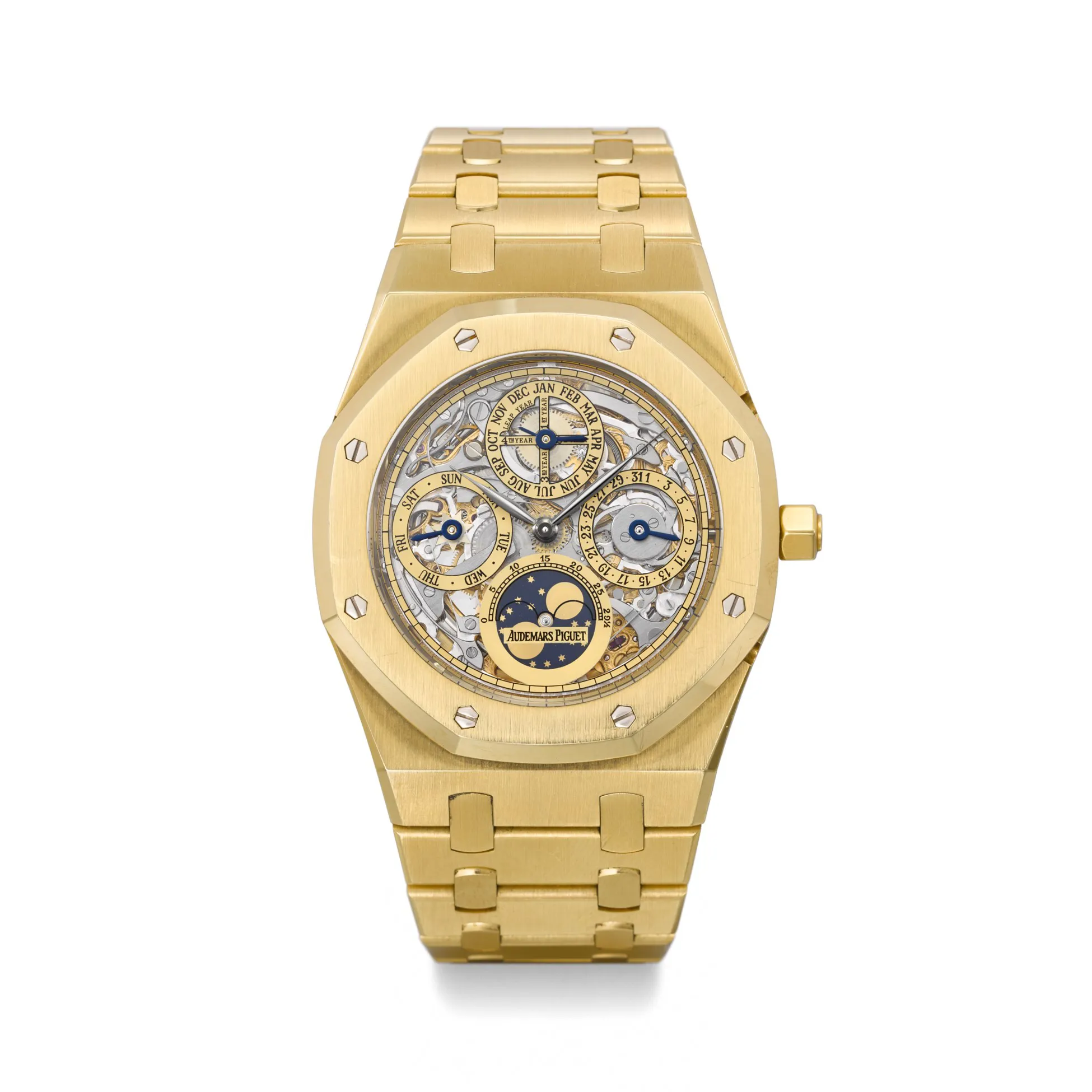 Audemars Piguet Royal Oak Perpetual Calendar 25829BA 39mm Yellow gold Skeletonized