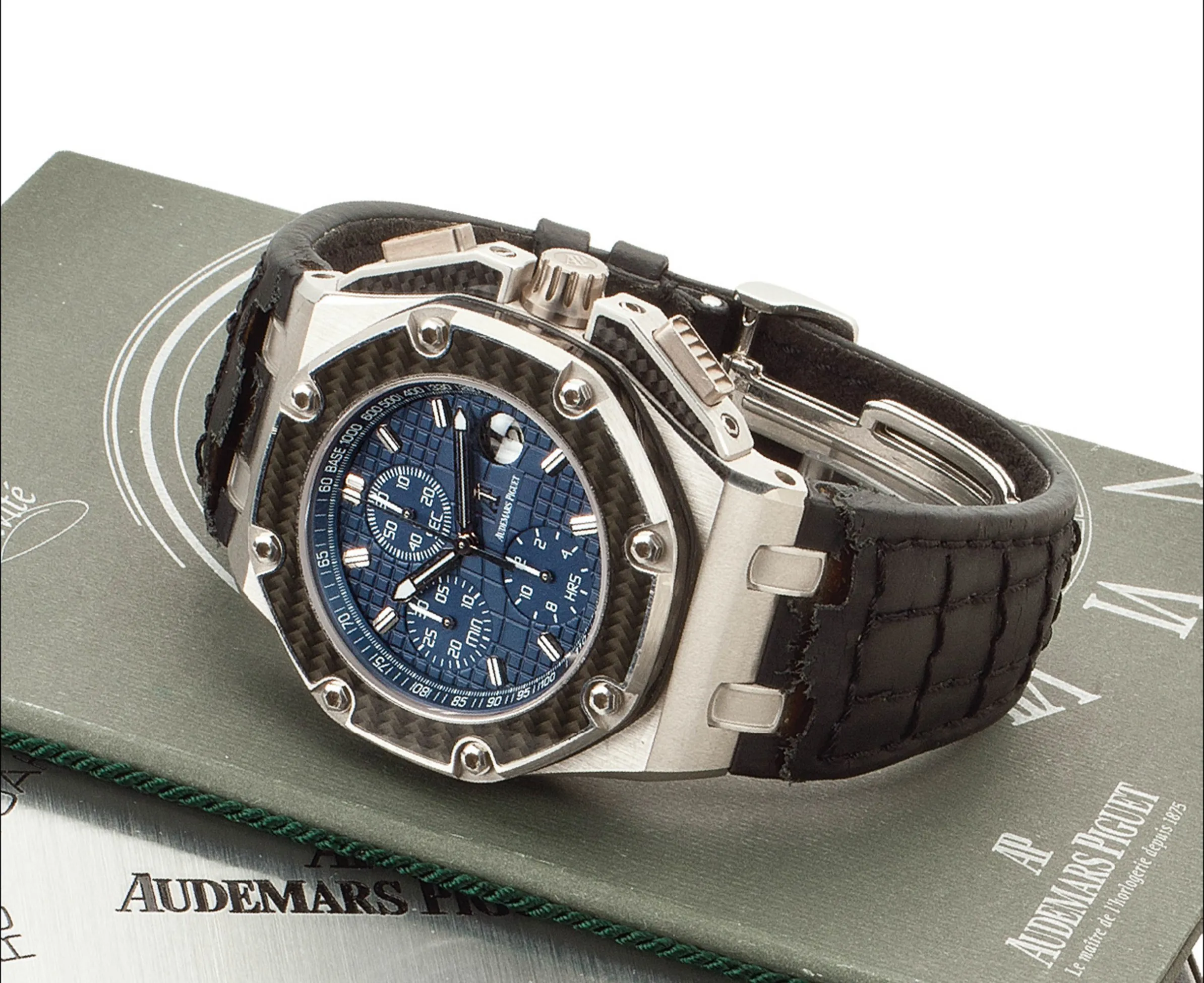 Audemars Piguet Royal Oak Offshore 26030 46mm Platinum Blue