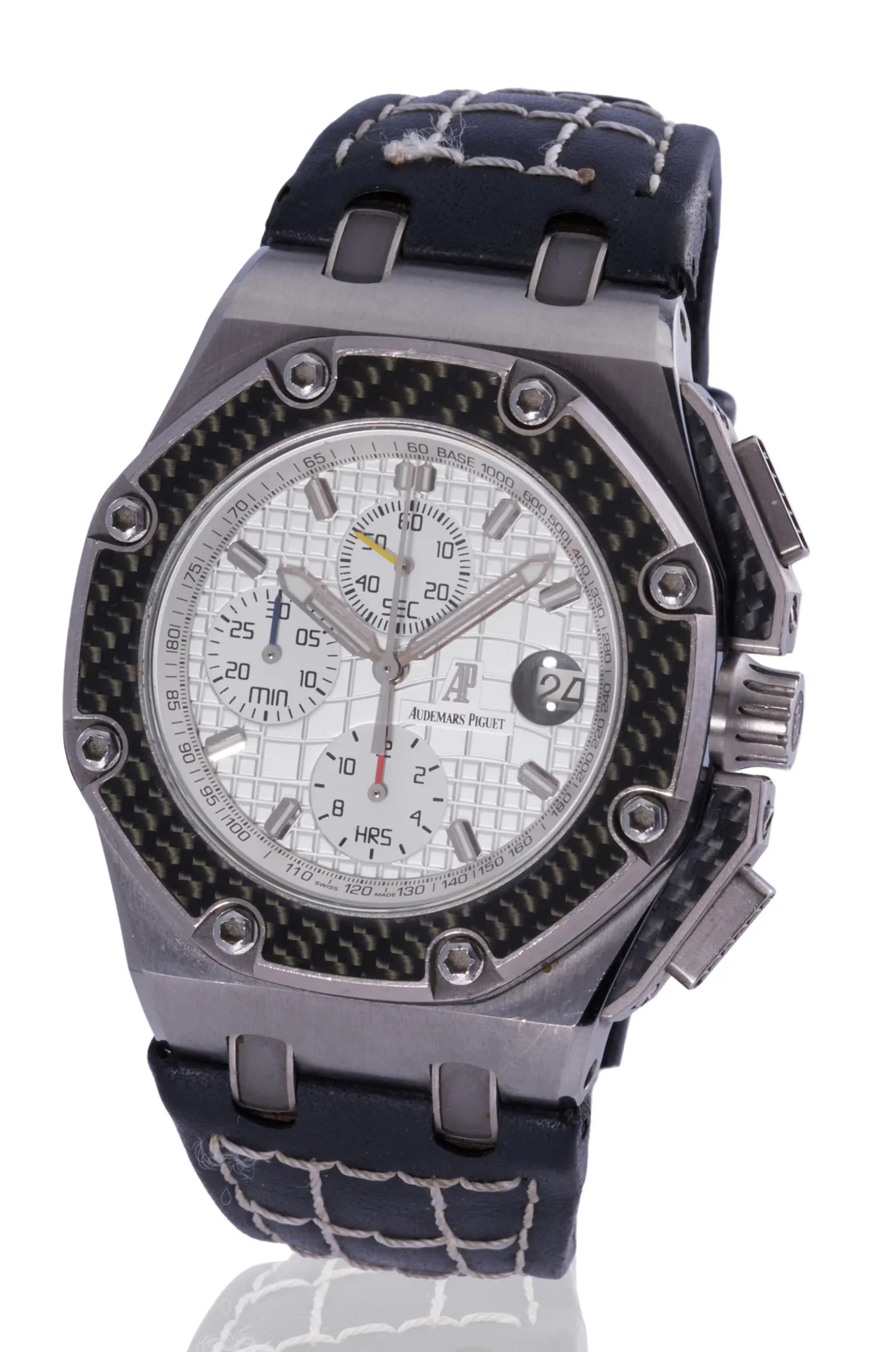 Audemars Piguet Royal Oak Offshore 26030IO 45mm Titanium and carbon fiber Silver