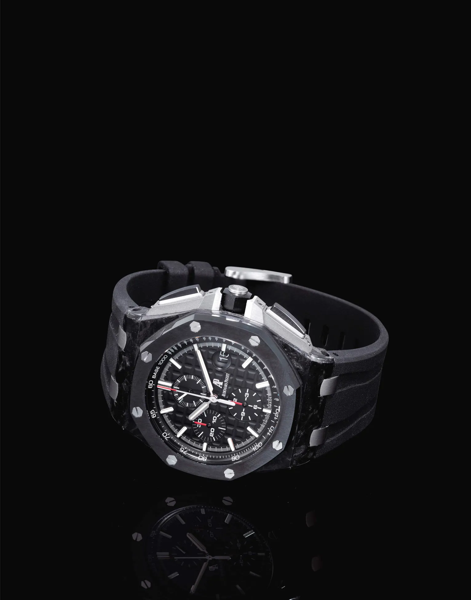 Audemars Piguet Royal Oak Offshore 26400AU.OO.A002CA.01 44mm Carbon fiber and Ceramic and Titanium Black