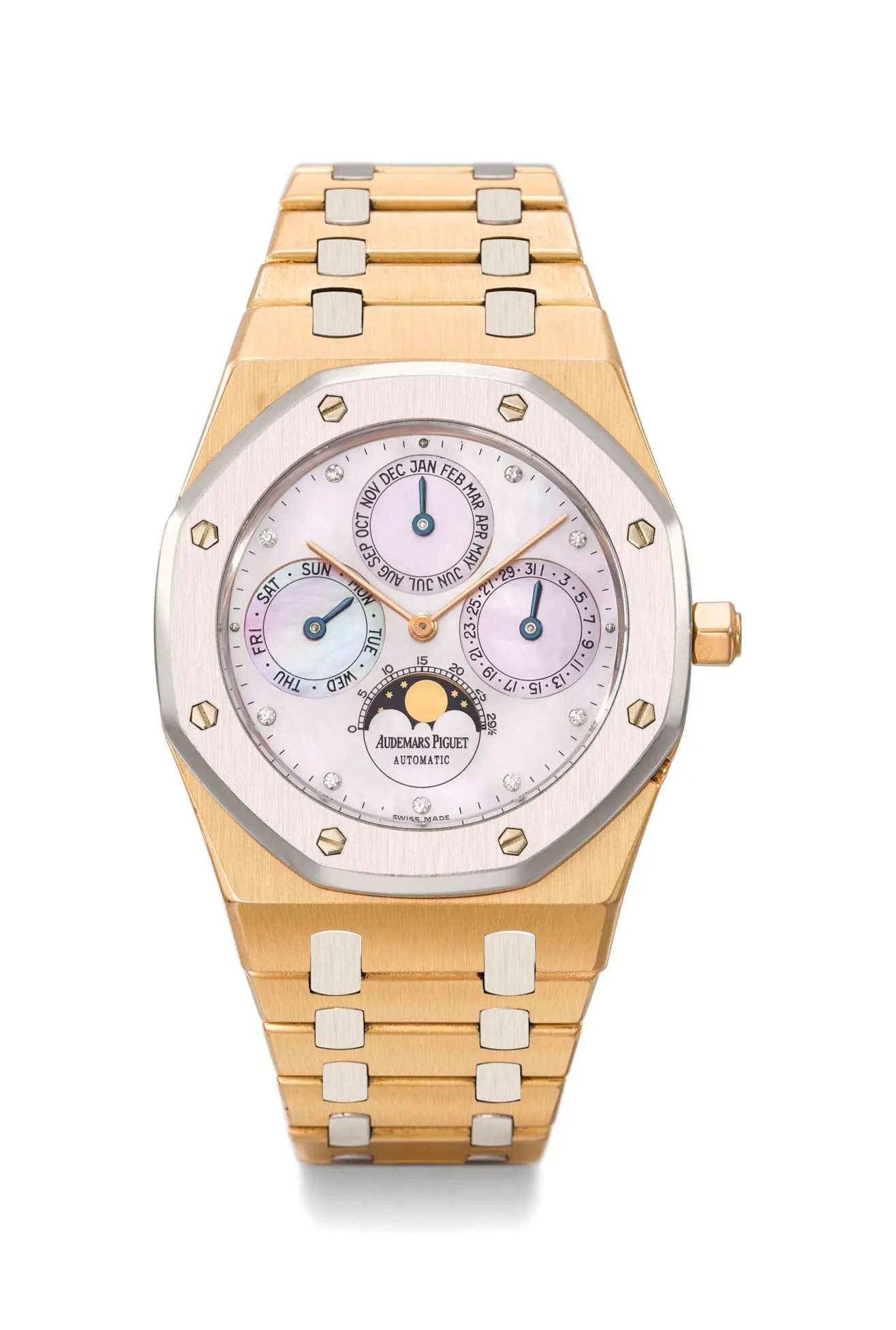 Audemars Piguet Royal Oak 25686RP.OO.0944RP.01 39mm Rose gold Mother-of-pearl