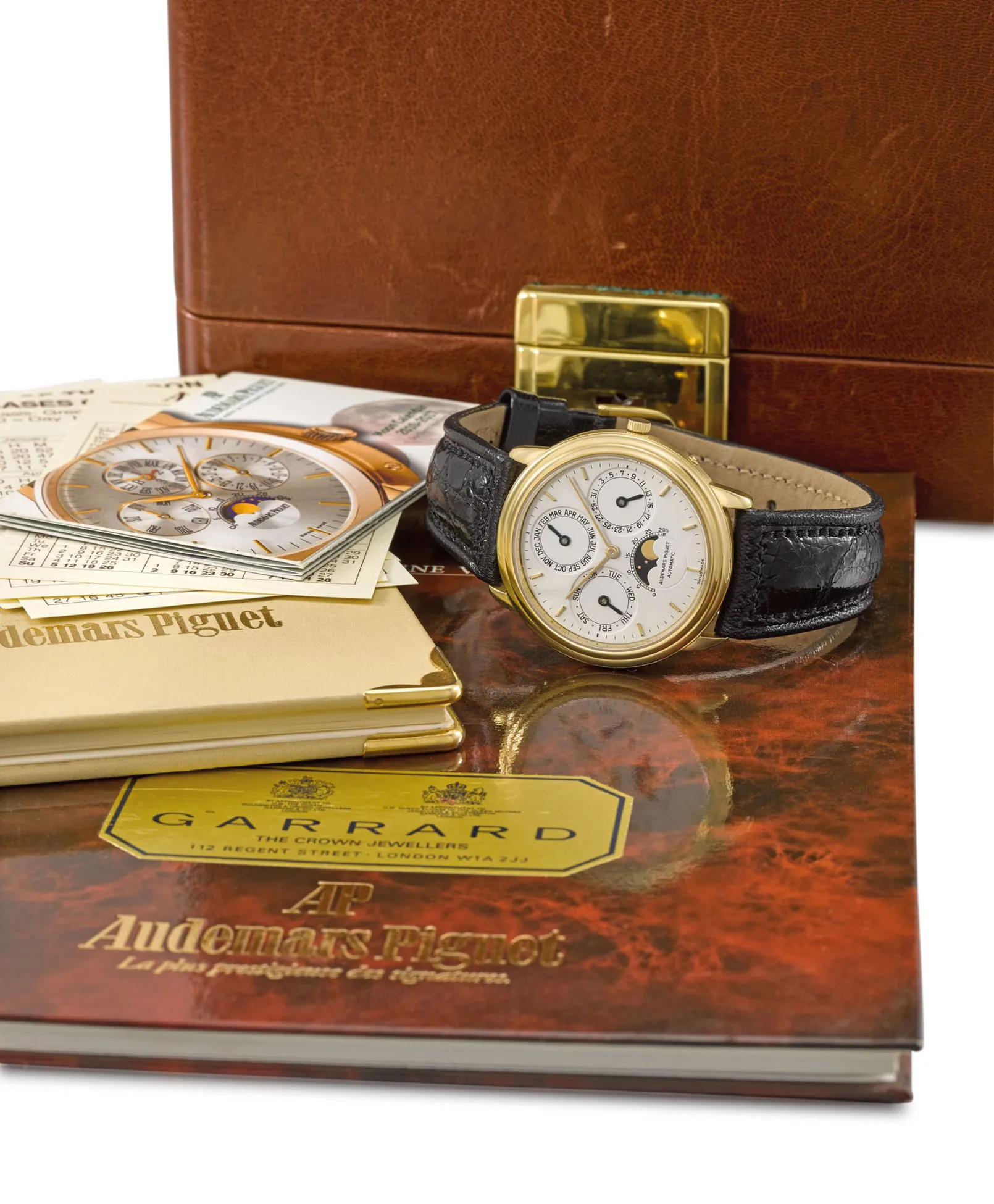 Audemars Piguet Quantiême Perpetual 25657BA 36mm Yellow gold White