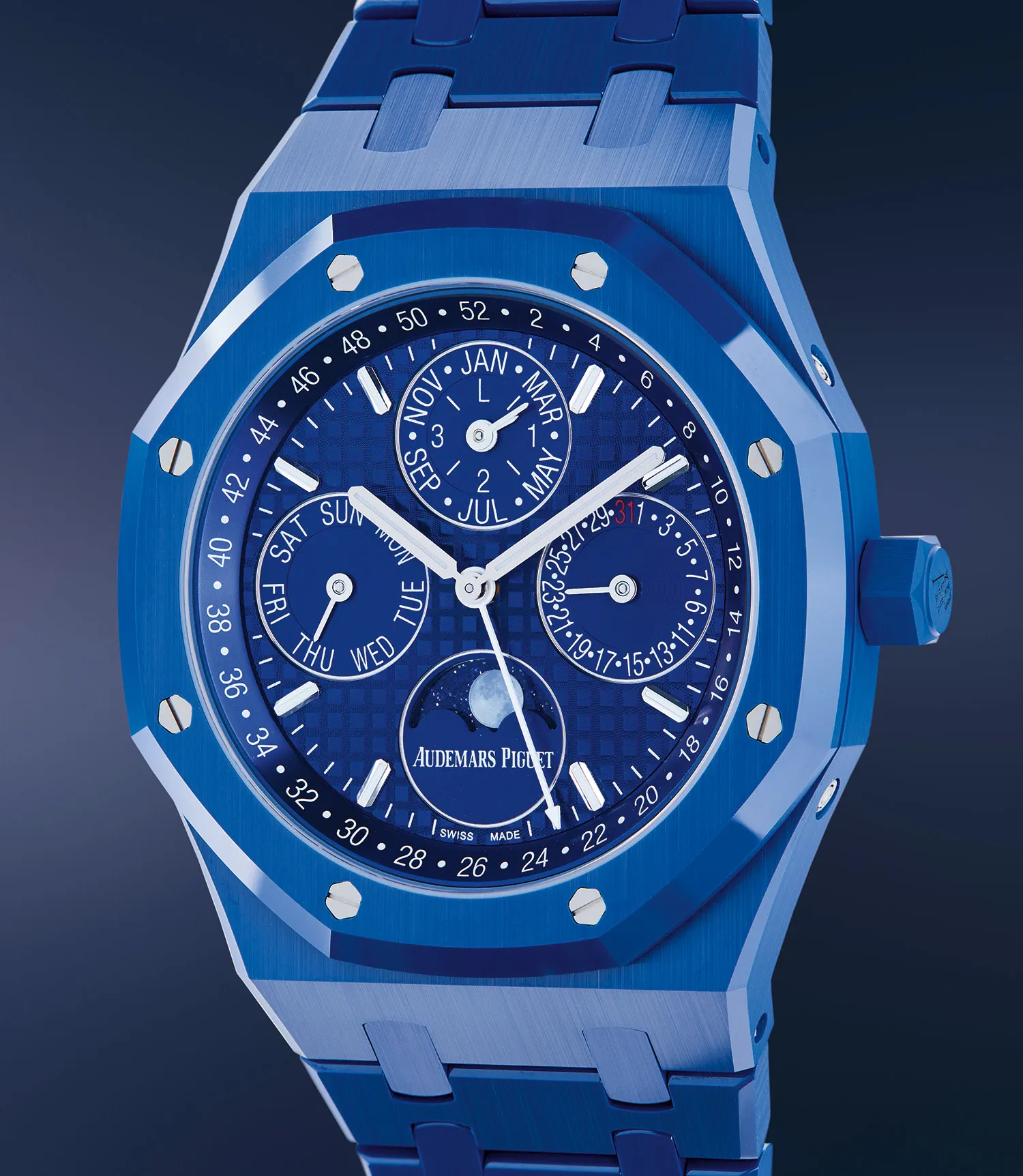 Audemars Piguet Royal Oak Perpetual Calendar 26579CS.OO.1225CS.99 41mm Ceramic Blue