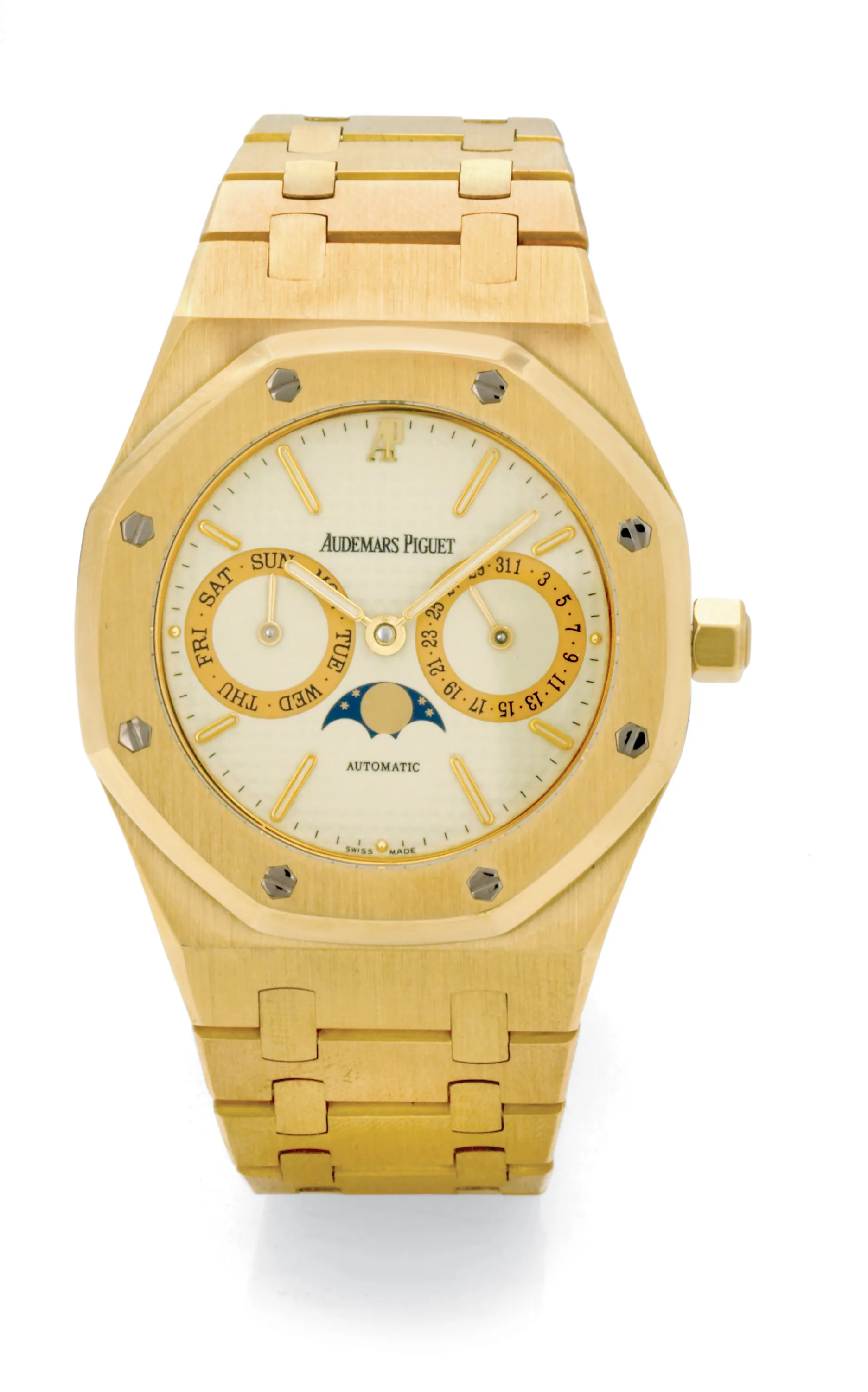 Audemars Piguet Royal Oak 36mm Yellow gold Cream