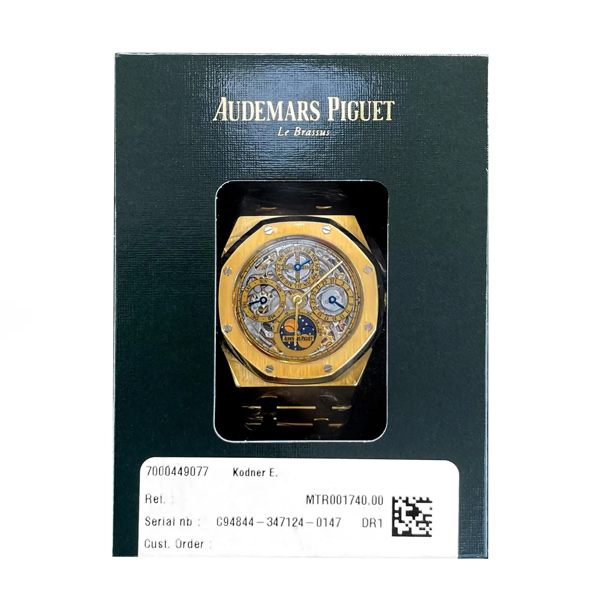 Audemars Piguet Royal Oak Perpetual Calendar 25829BA 39mm Yellow gold Skeletonized