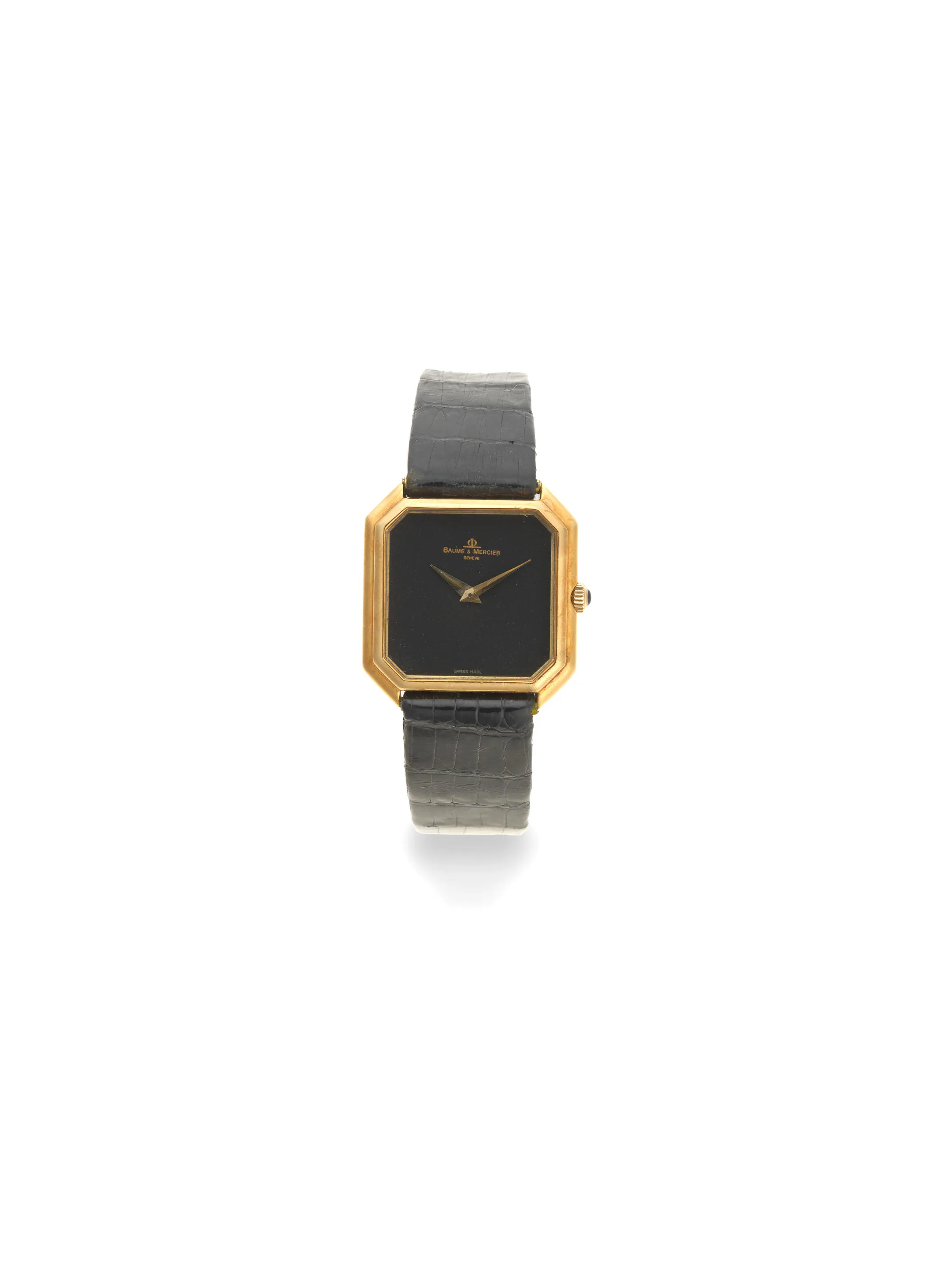 Baume & Mercier 38260 27mm Yellow gold Black