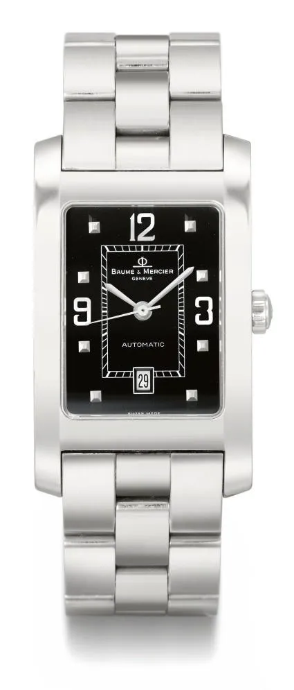 Baume & Mercier Hampton 24mm Stainless steel Black