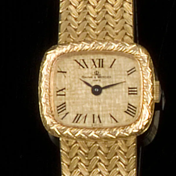 Baume & Mercier Yellow gold Champagne