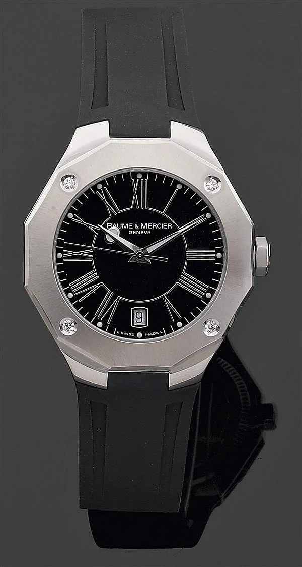 Baume & Mercier 38mm Stainless steel Black