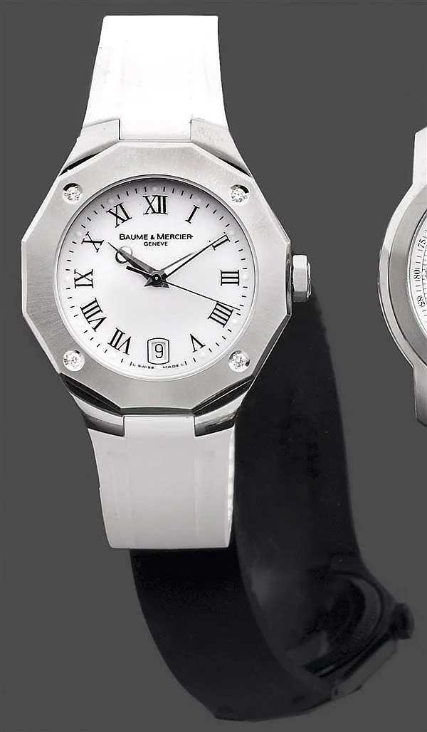 Baume & Mercier Riviera 38mm Stainless steel White