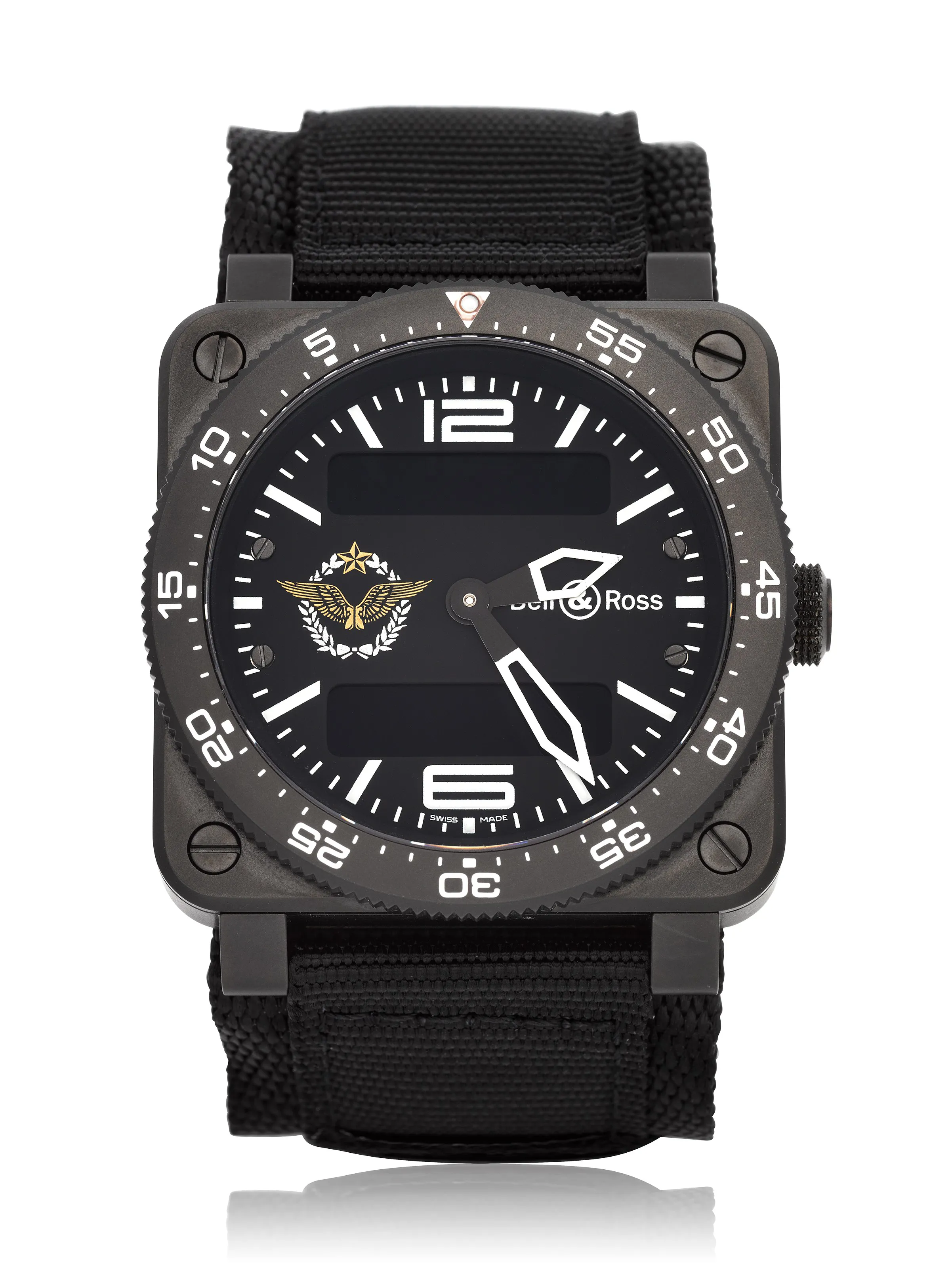 Bell & Ross BR 03 42mm Stainless steel and Black PVD Black