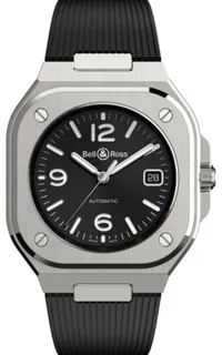 Bell & Ross Instruments BR05A-BL-ST/SRB 40mm Stainless steel