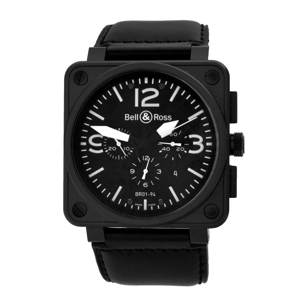 Bell & Ross BR01-94 46mm Stainless steel Black