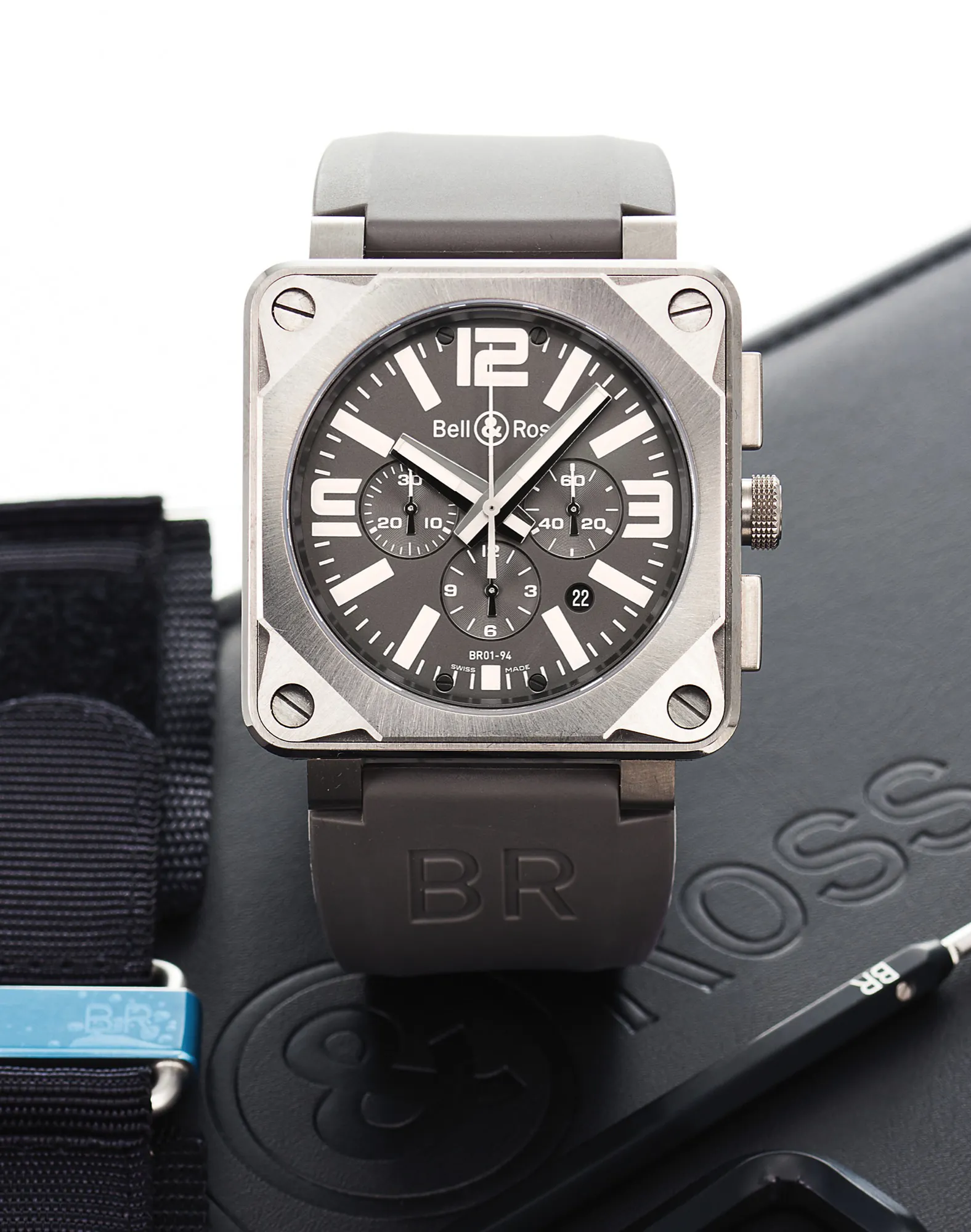 Bell & Ross BR01-94 46mm Titanium Black