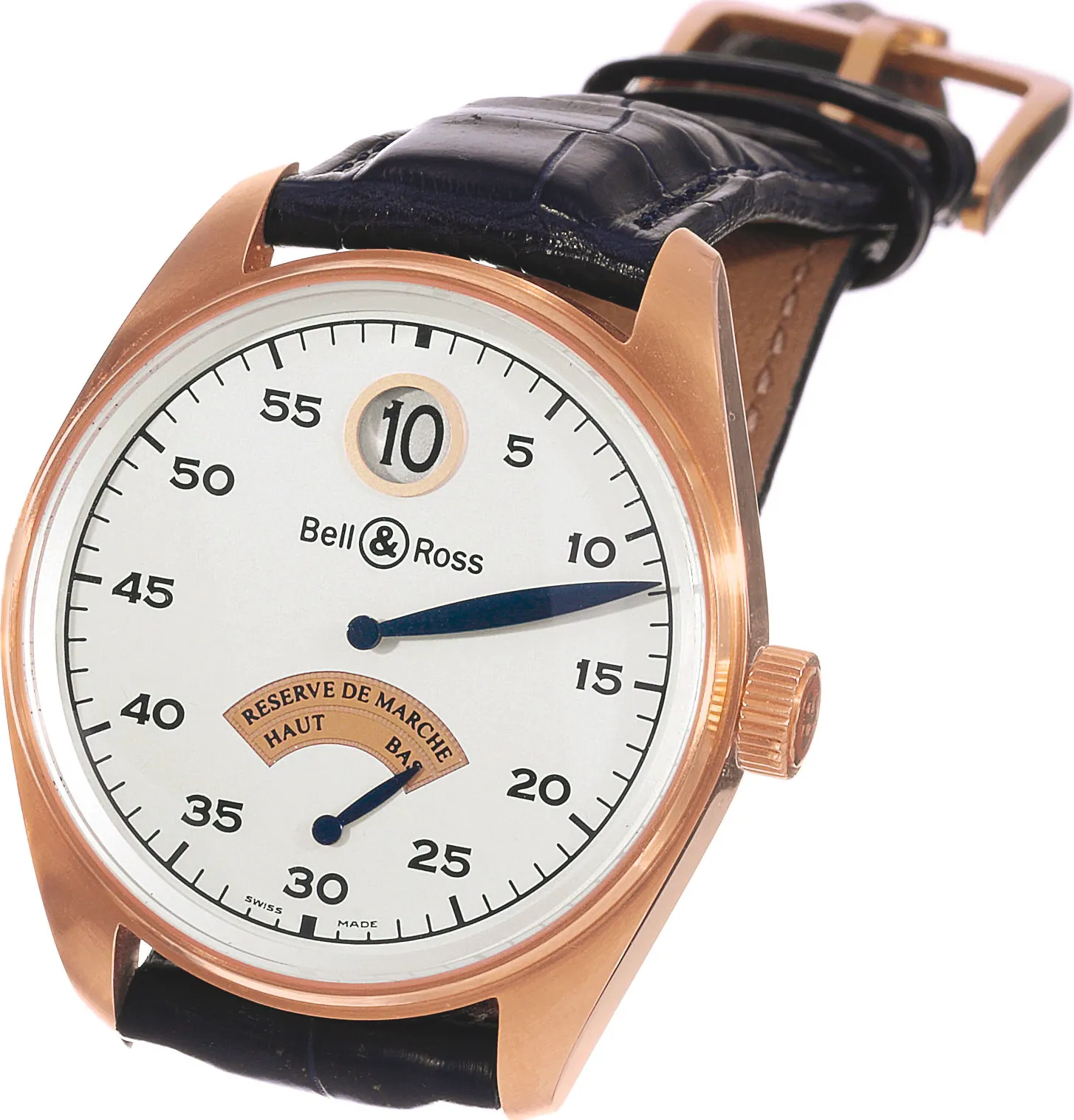 Bell & Ross 38mm Rose gold White